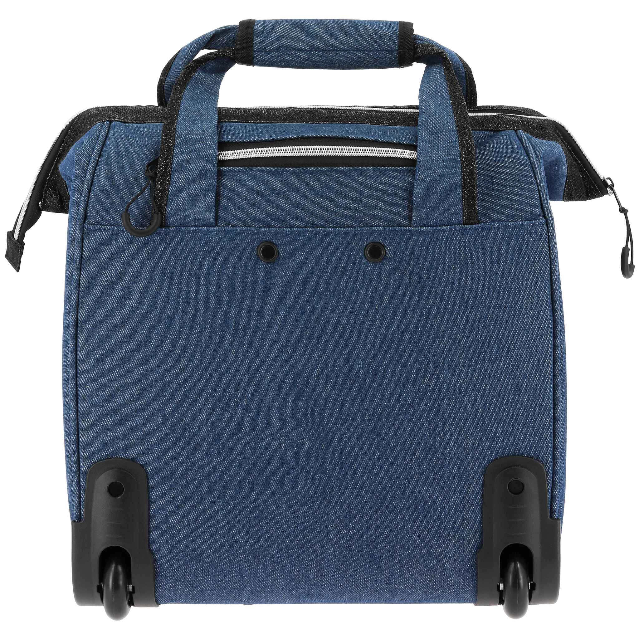 EQUITHÈME "I Love You" Grooming Bag with Wheels Denim - 700018019_packshot_2