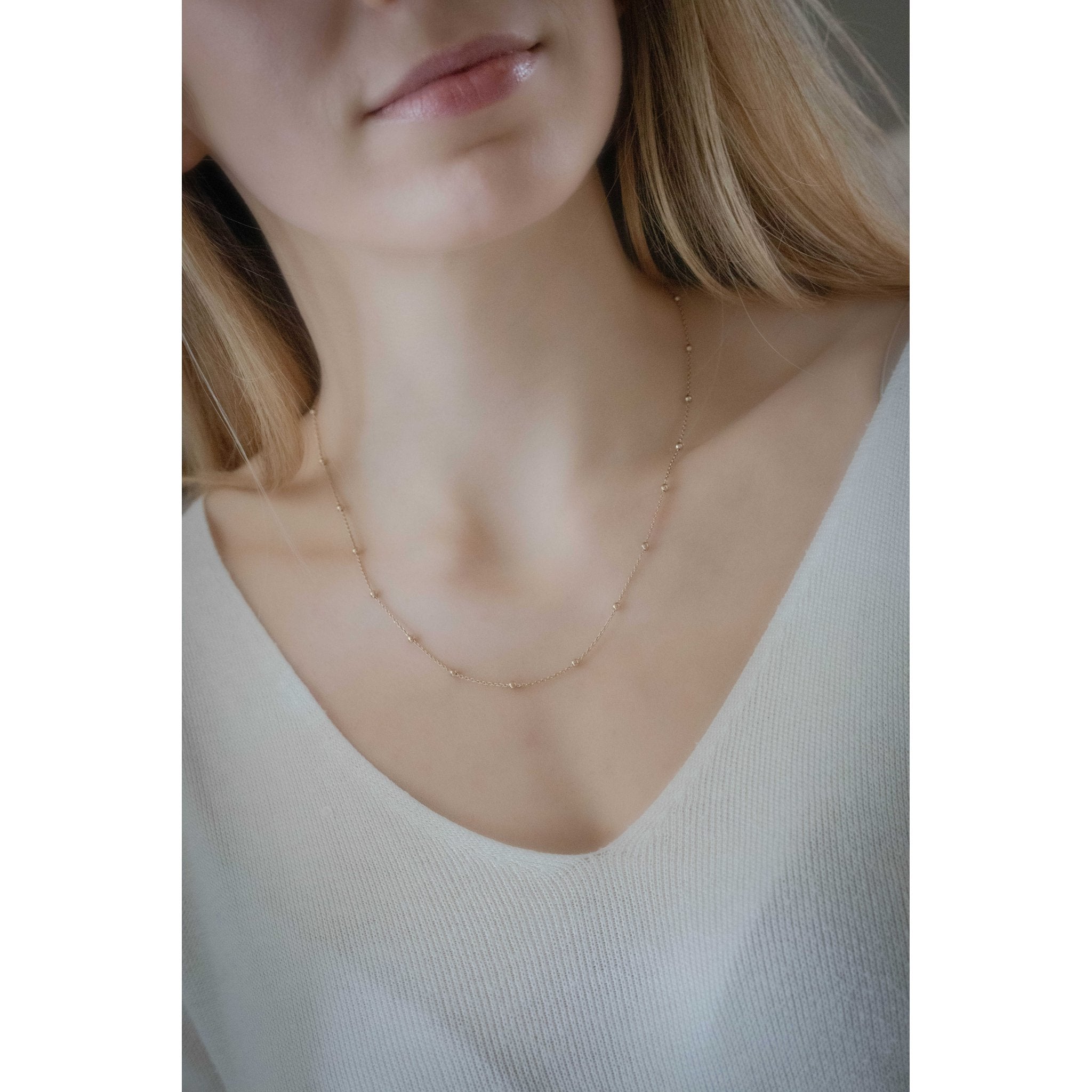 Penelope Eugénie Necklace Golden - 902911010_ambi_5