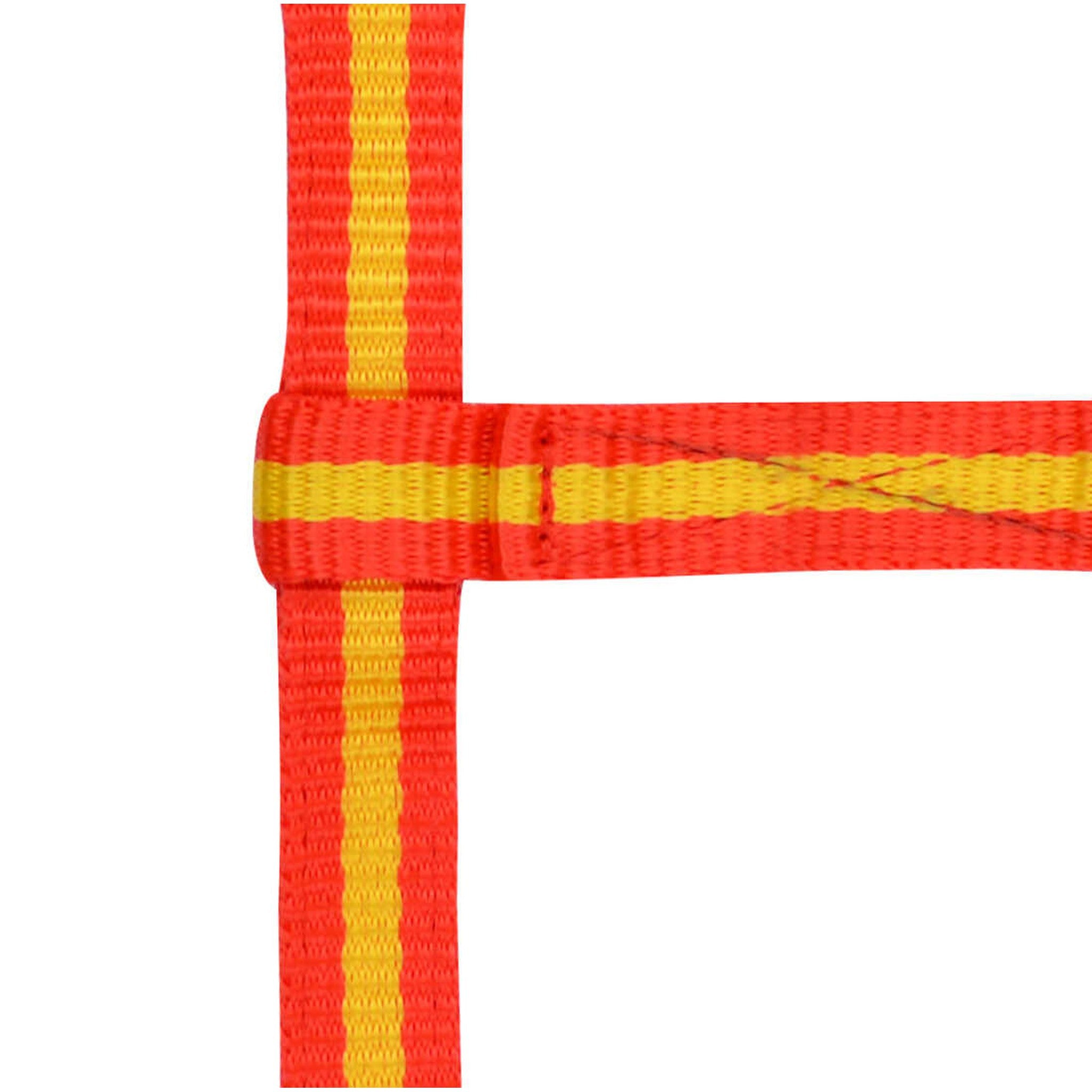 Norton Adjustable foal headcollar Red/yellow/red 510037310