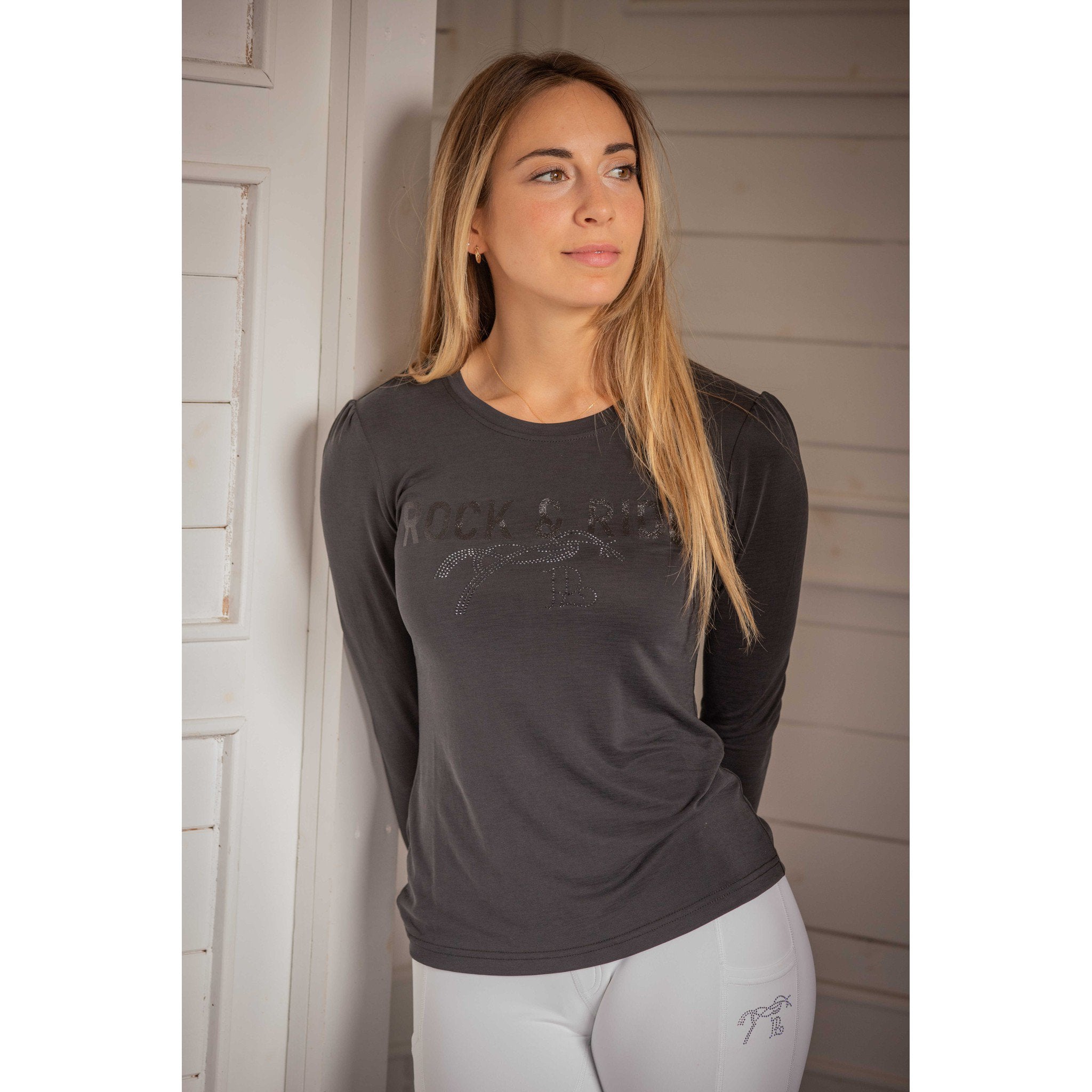 Pénélope Lovely Rock & Ride T-Shirt - Ladies Dark grey 963424311