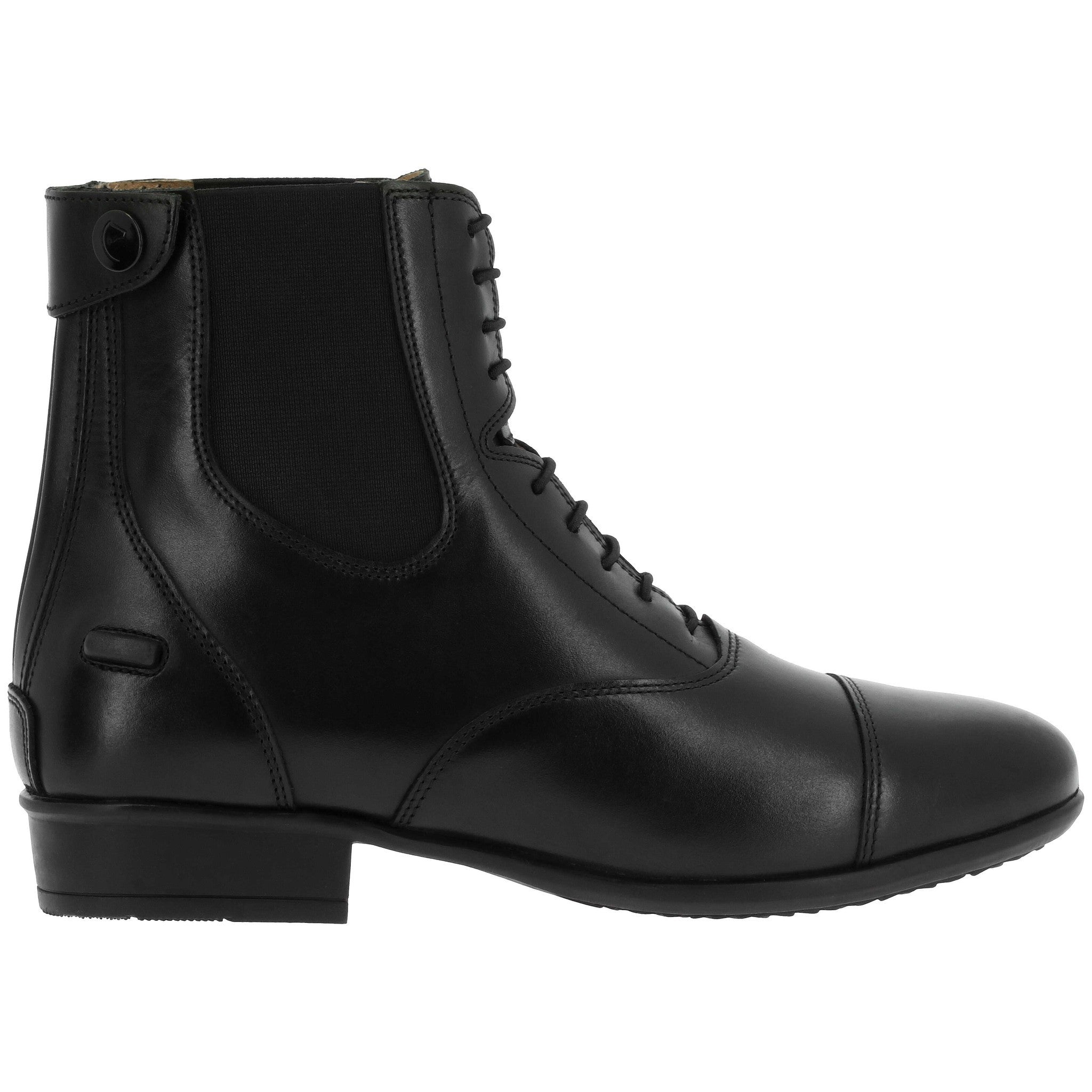 EQUITHÈME Chic Lace + Zip Boots Black 914037239