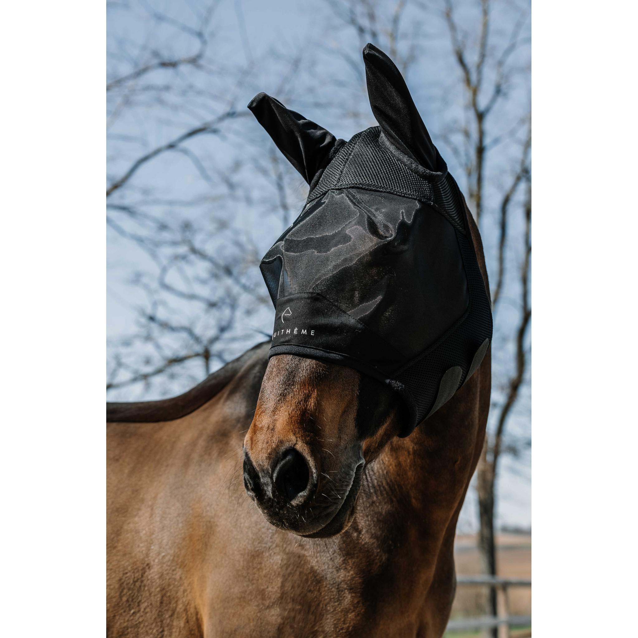EQUITHÈME Mesh UV Protection Fly Mask Black 306025203