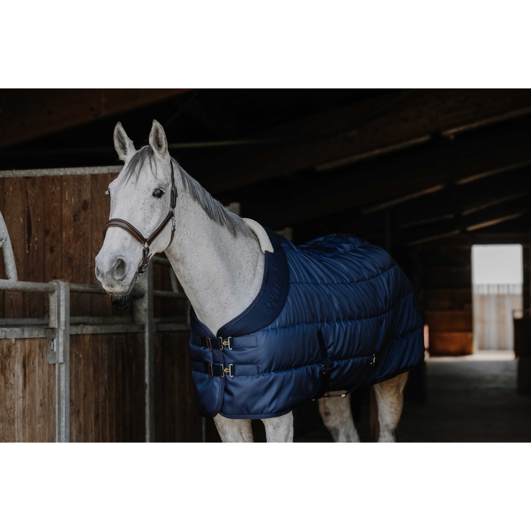 EQUITHÈME Confortech Stable Rug Navy blue 400744063