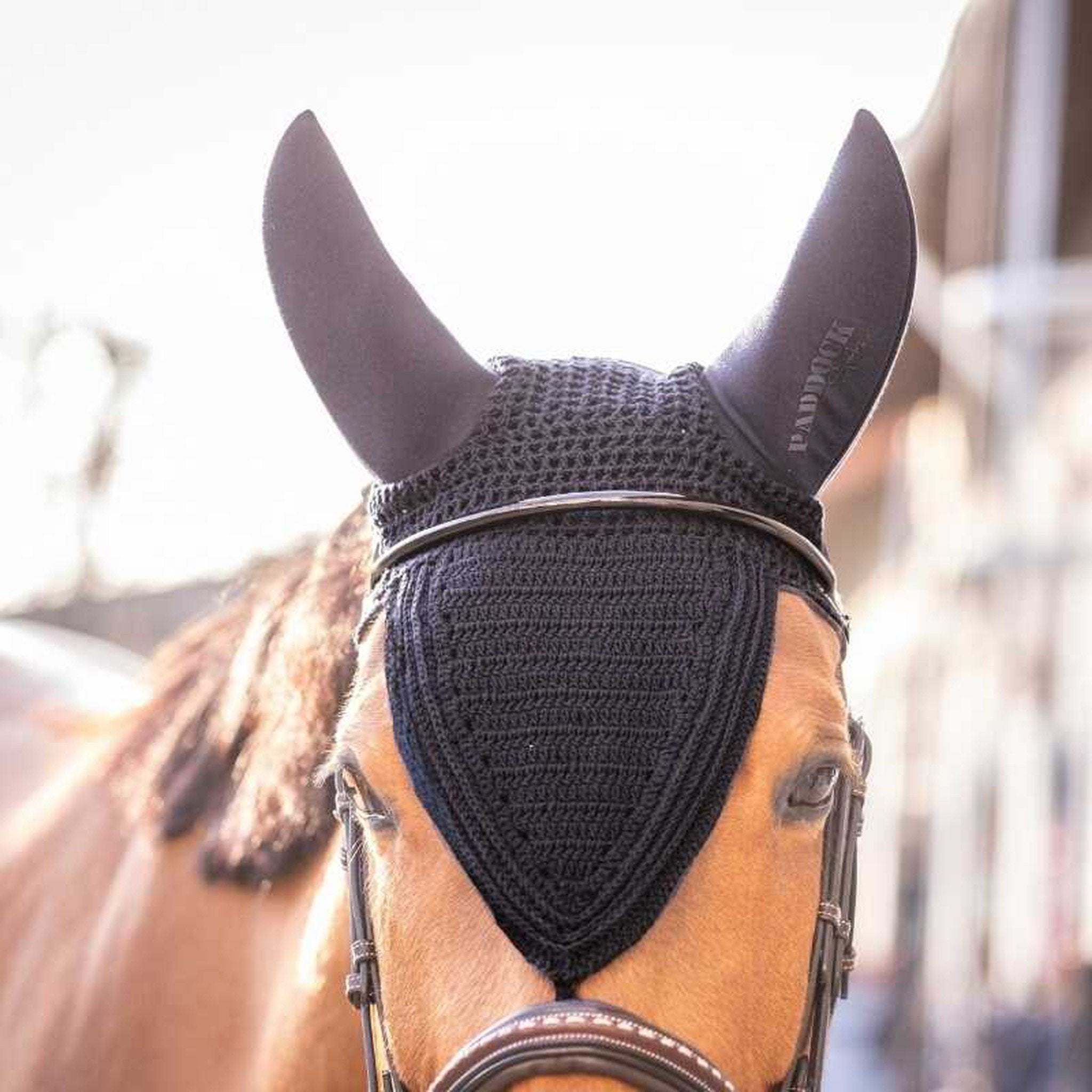 Paddock Sports Soundless Long Fly Veil Black 306907102