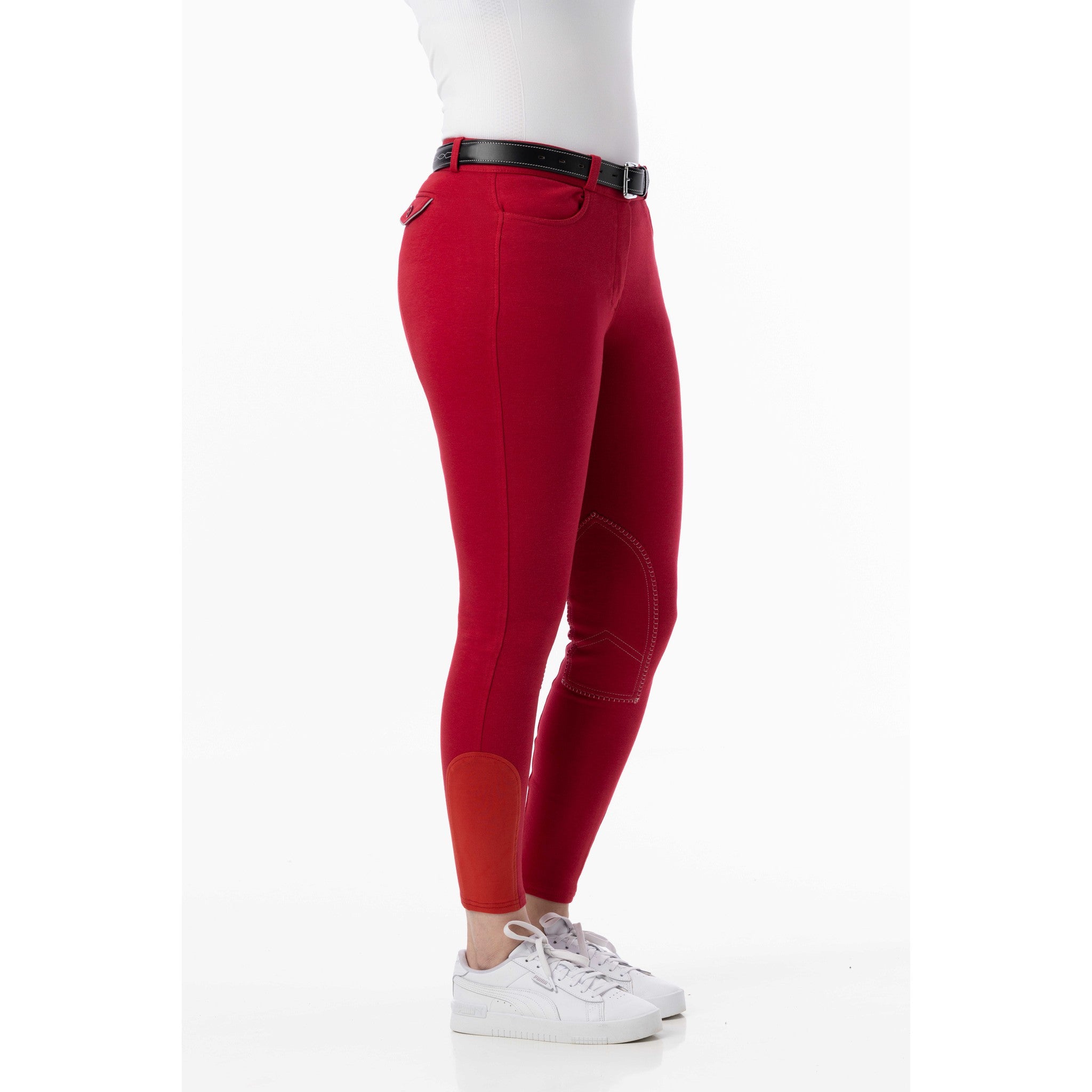 Riding World Alexandrie Breeches - Ladies Red 989412336