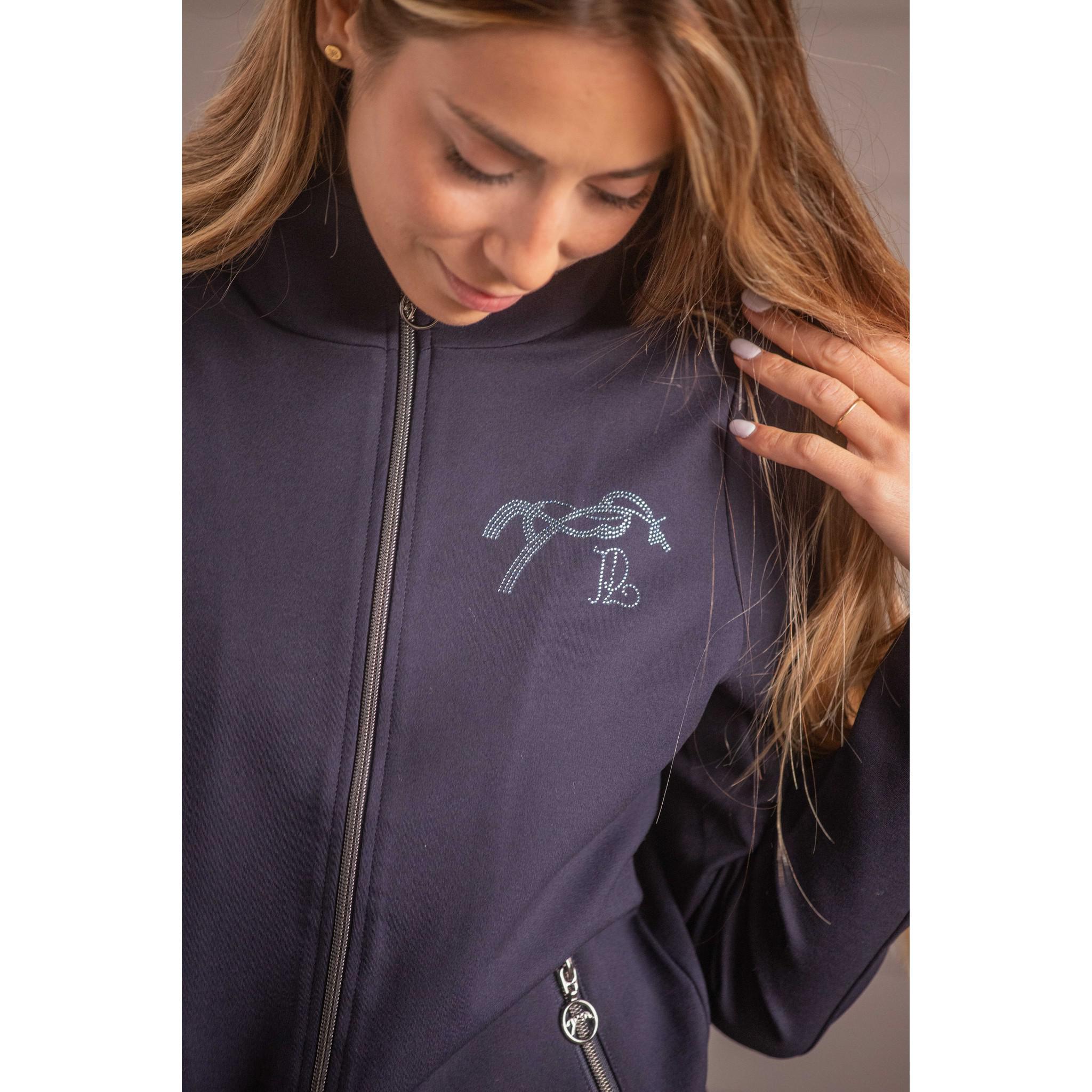 Pénélope Tweeny Strass Jacket - Ladies Navy blue 963329071