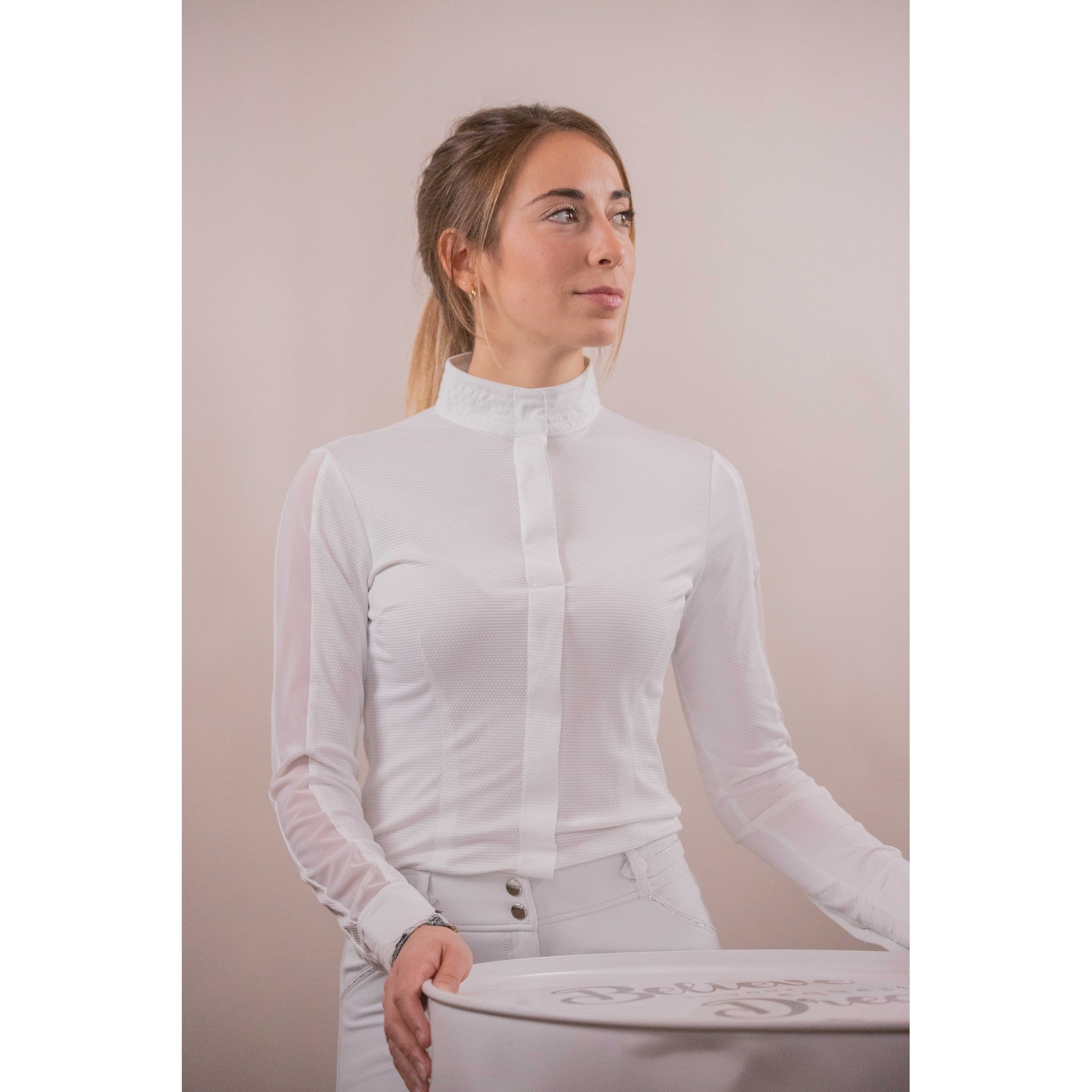 Pénélope Las Honey show polo shirt - Ladies White 987913011