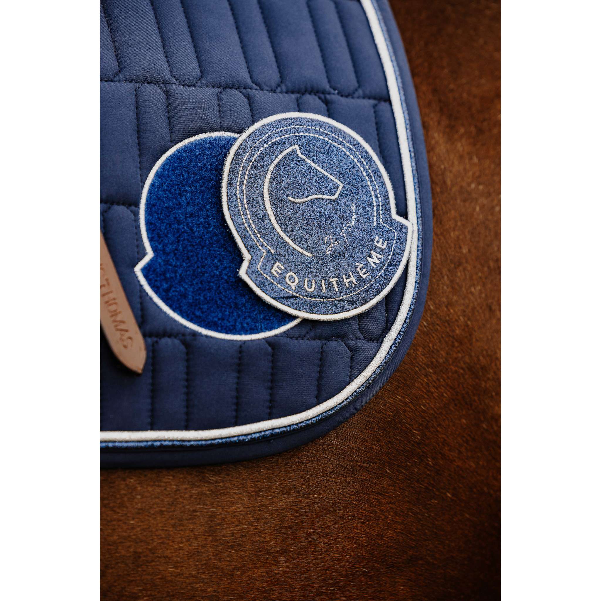 Je t'aime EQUITHÈME Compet Saddle pad - All purpose Blue 204506007