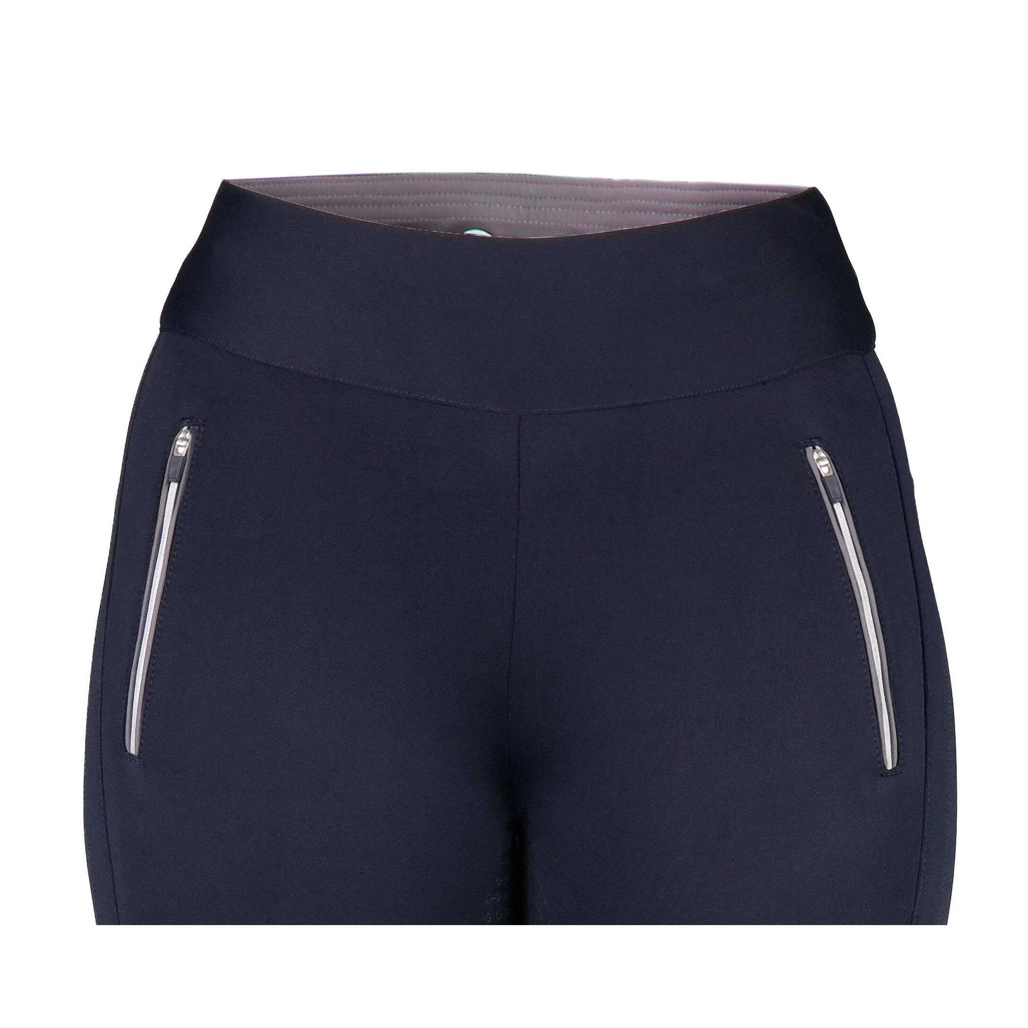 Riding World Raphaëlle Silicone Seat Leggings - Ladies Navy blue 989502736