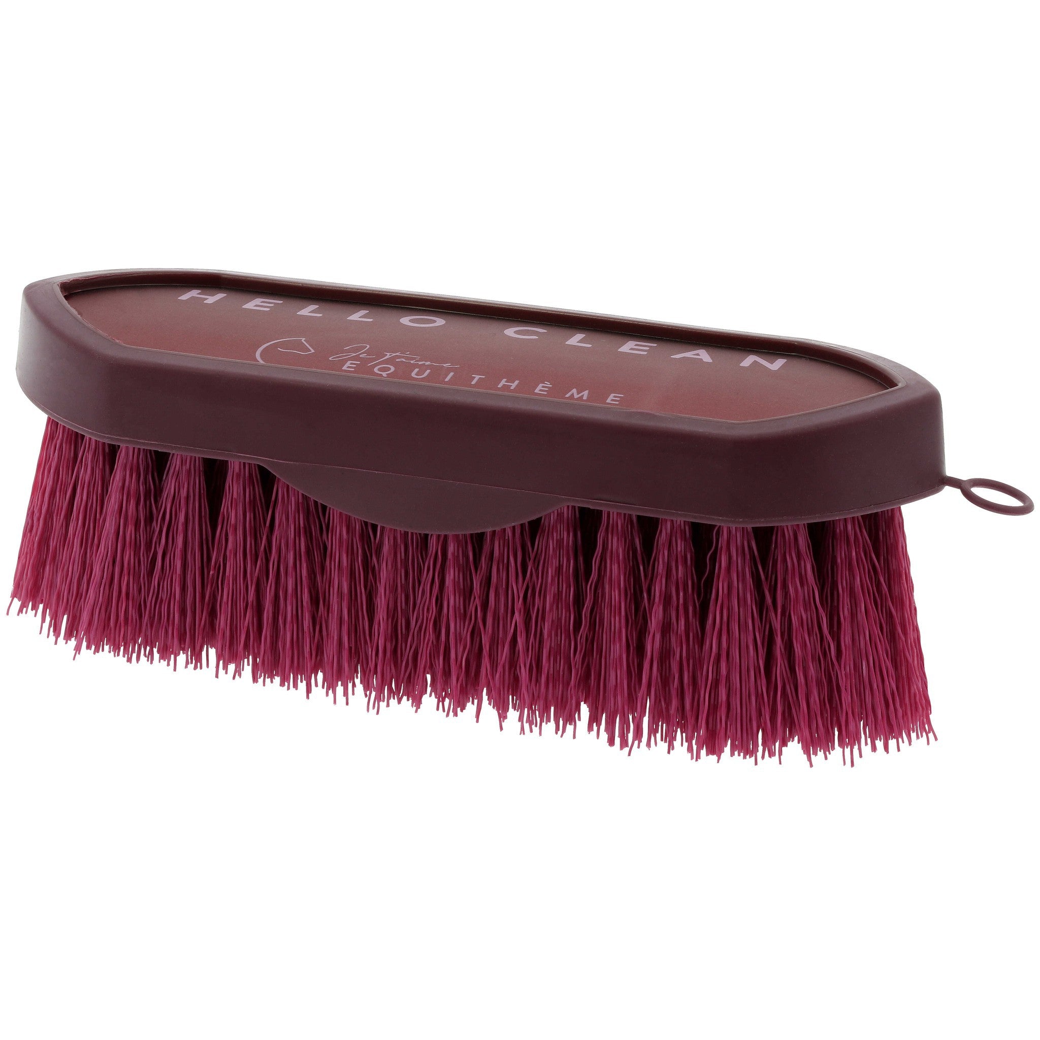 Je t'aime EQUITHÈME Fun Dandy brush Burgundy 311044333