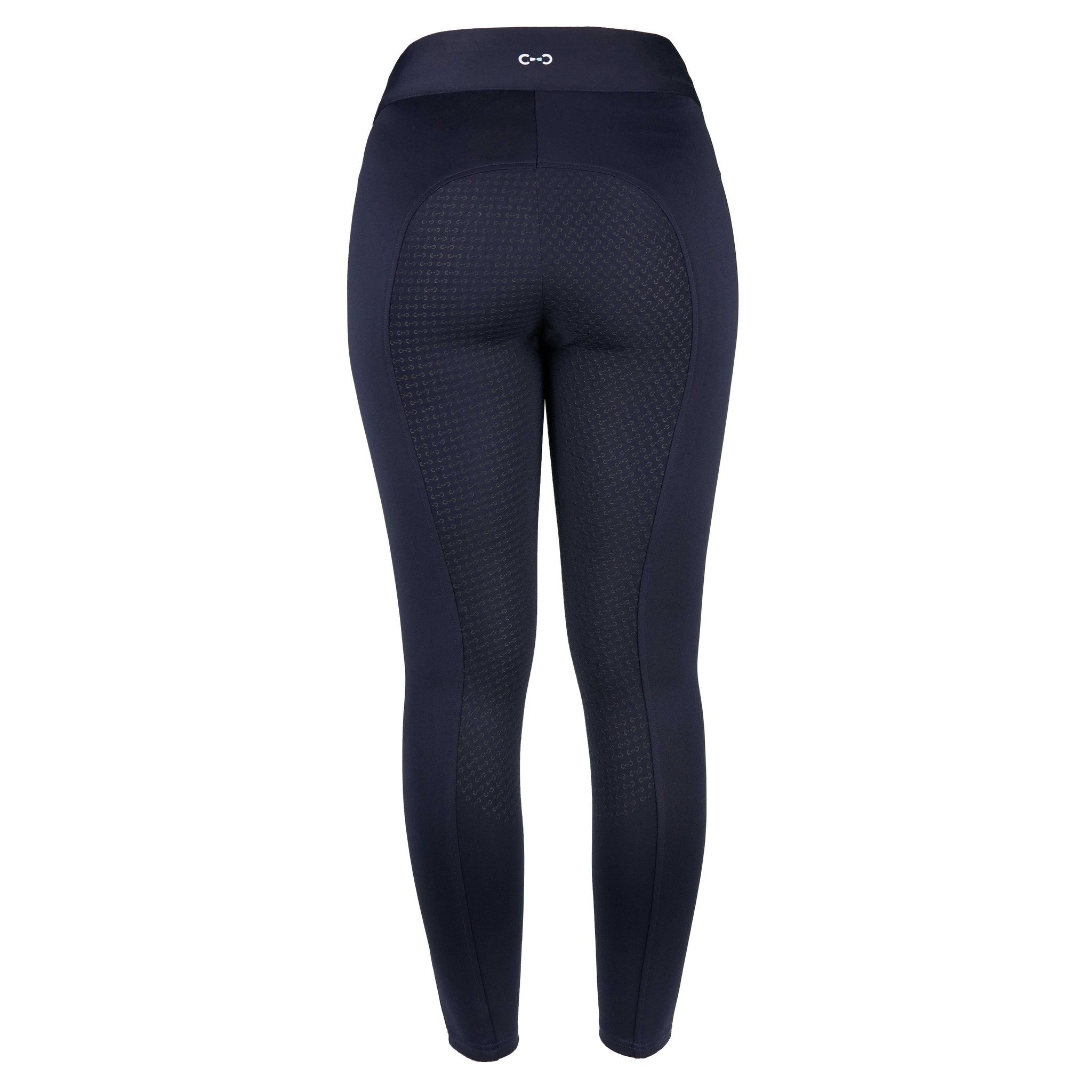 Riding World Raphaëlle Silicone Seat Leggings - Ladies Navy blue 989502736