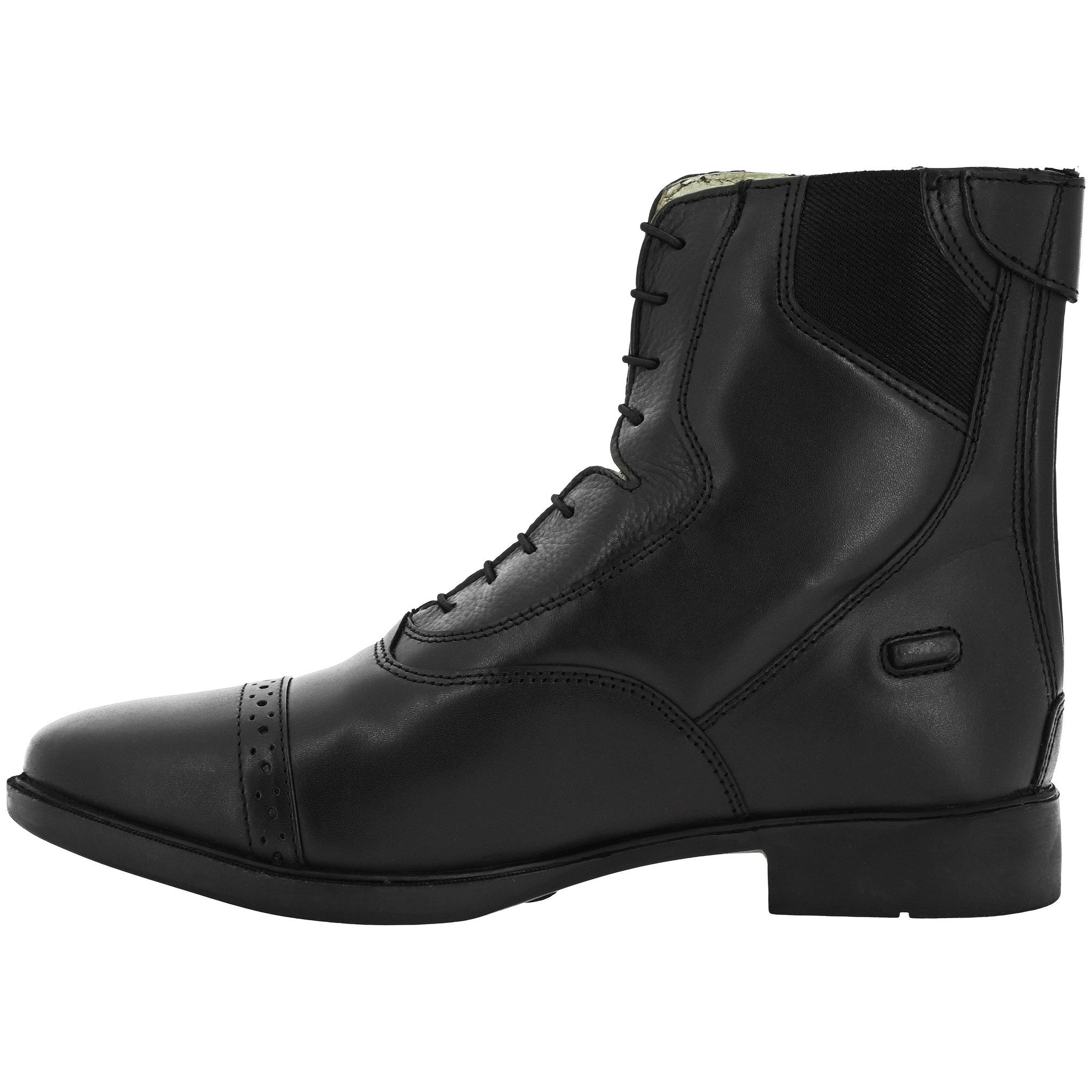 EQUITHÈME Confort extreme boots with laces Black 914074239
