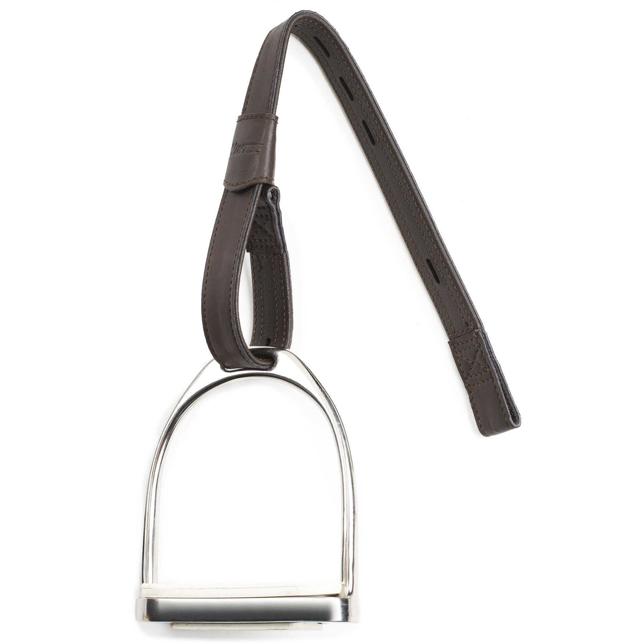 Wintec Synthetic stirrup leathers with hooks Black 202038002