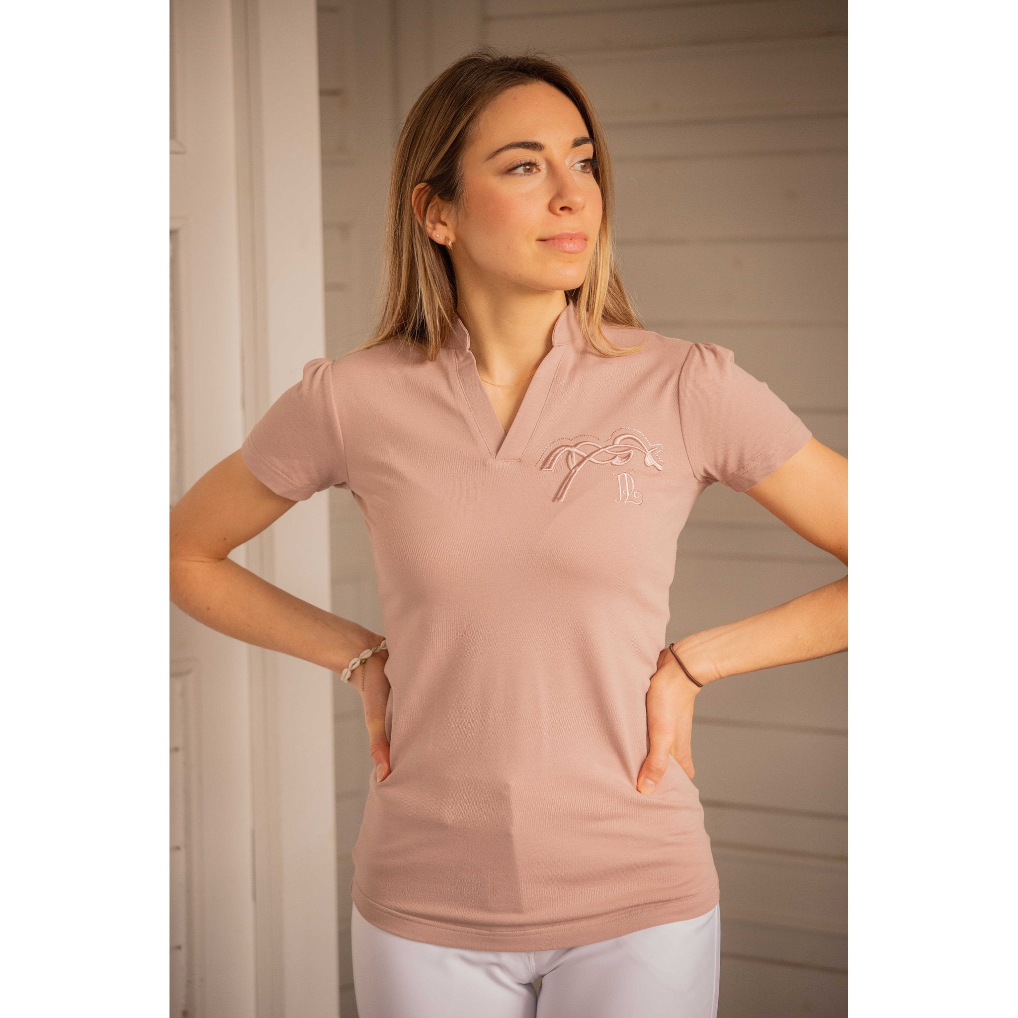 Penelope Josie Polo - Women's Beige - 963423051_ambi_1