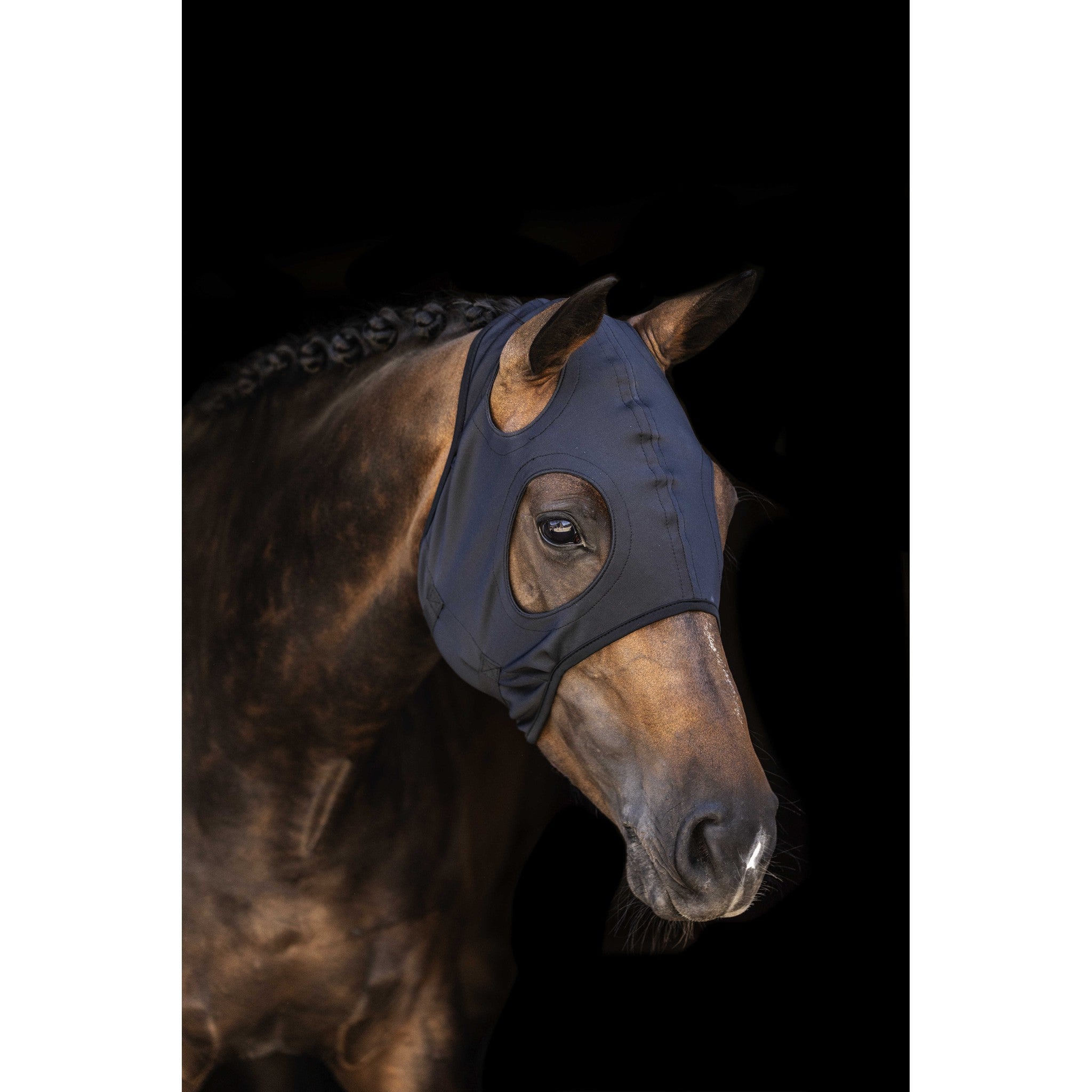 Lami-Cell Titanium Fly mask Black 320028202