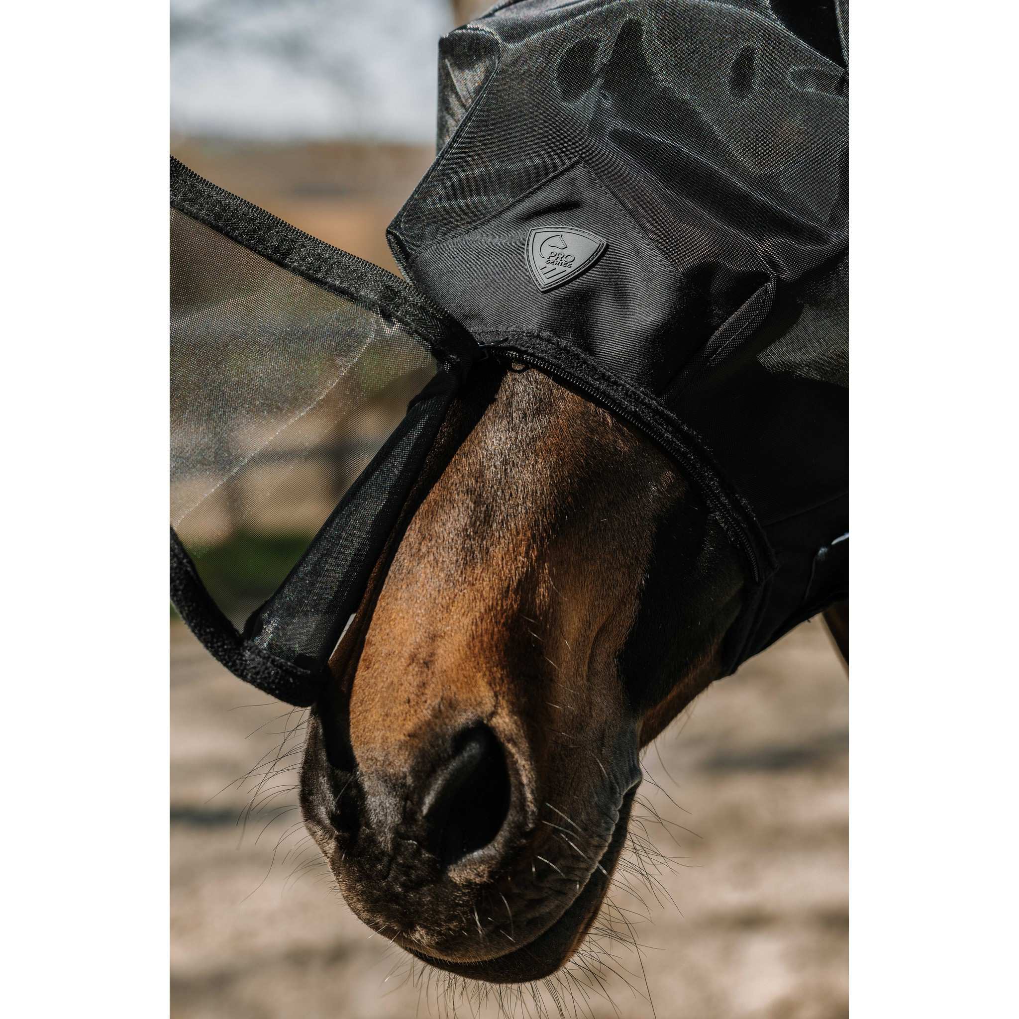 Pro Series Extra Anti UV Fly Mask Black 306039203