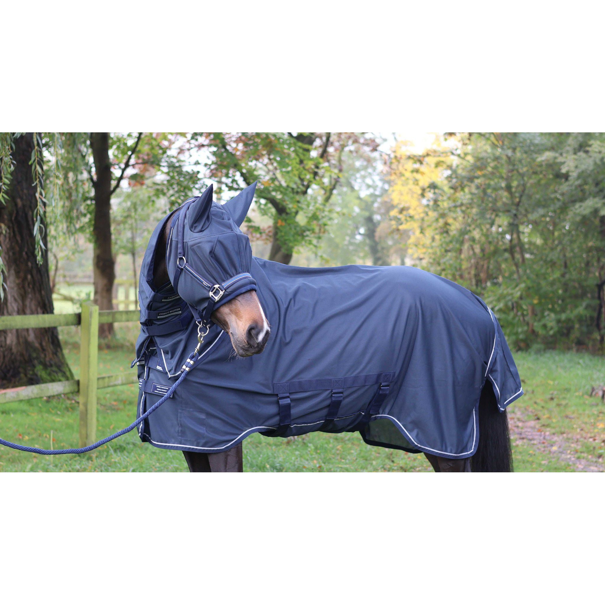 Lami-Cell Master Fly Mask Navy blue 306042207