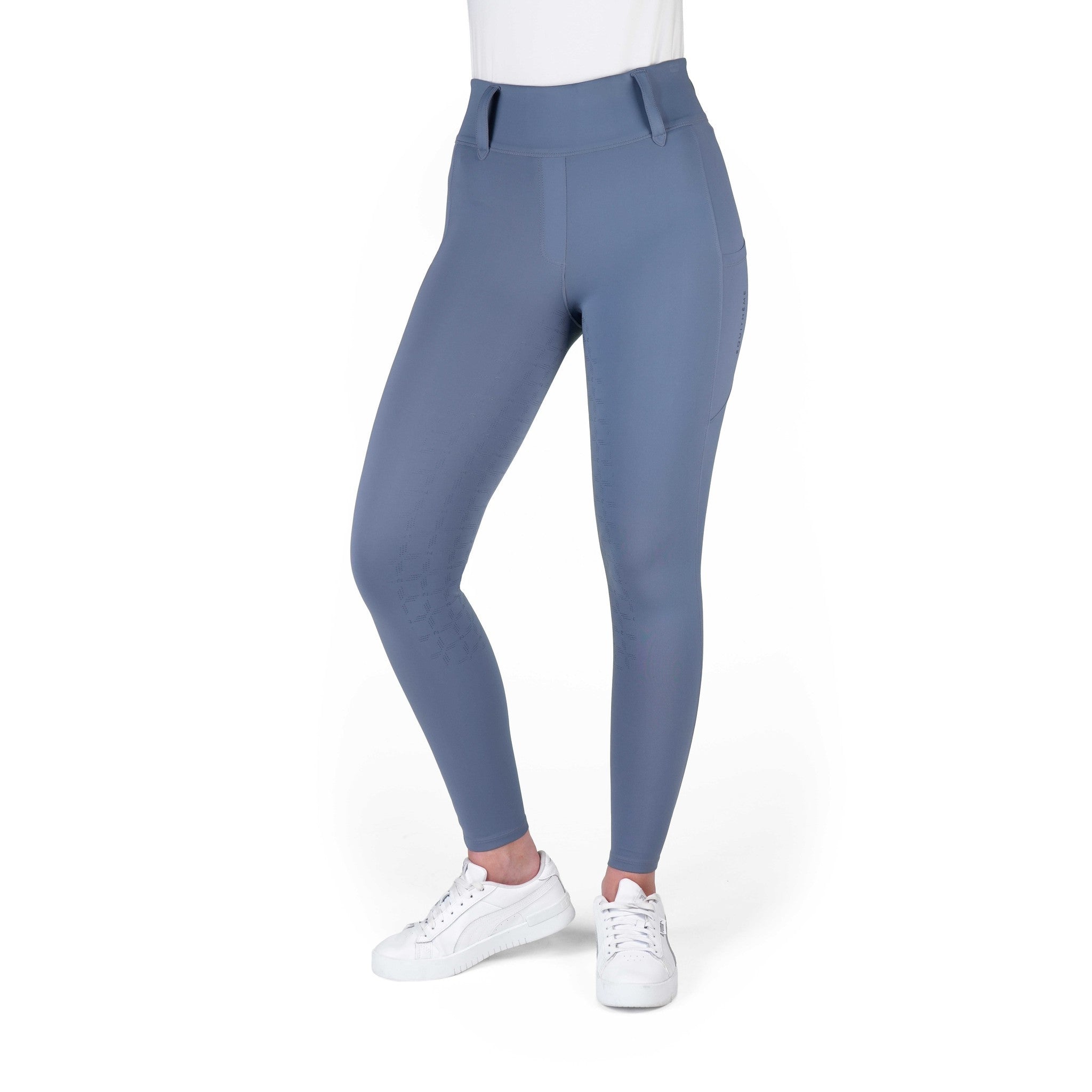 EQUITHÈME Alizé Full-Seat Leggings - Ladies Grey 979167836