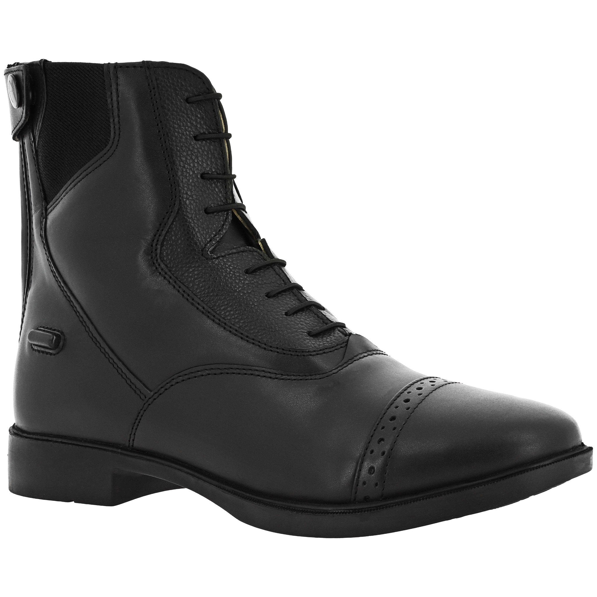 EQUITHÈME Confort extreme boots with laces Black 914074239