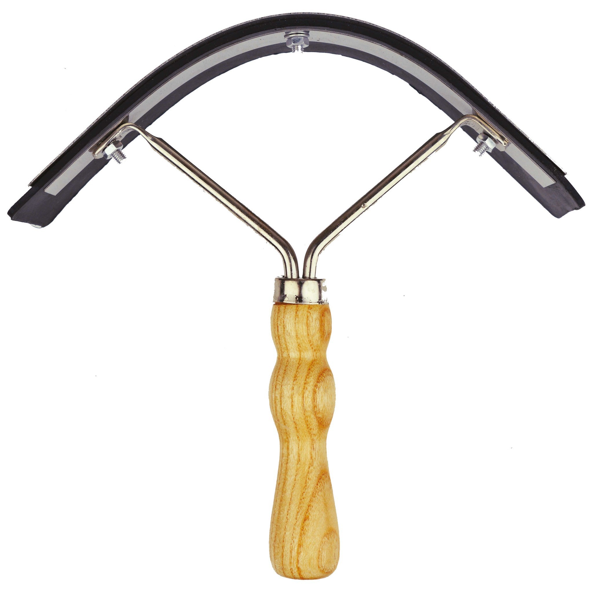 Hippo-Tonic Curved De-luxe Sweat scraper Wood 700173001