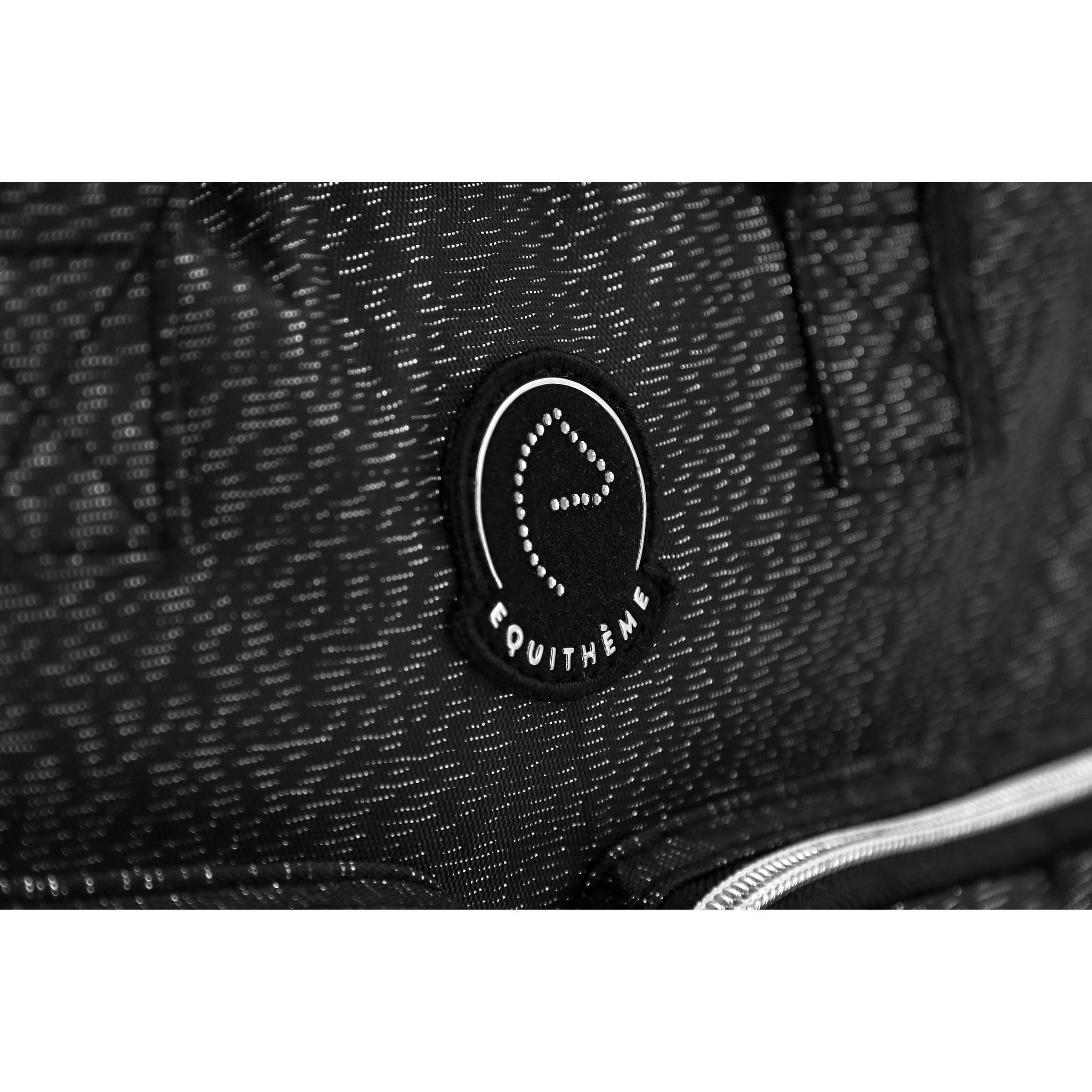 Je t'aime EQUITHÈME Groom Bag Black/silver grey 700018102