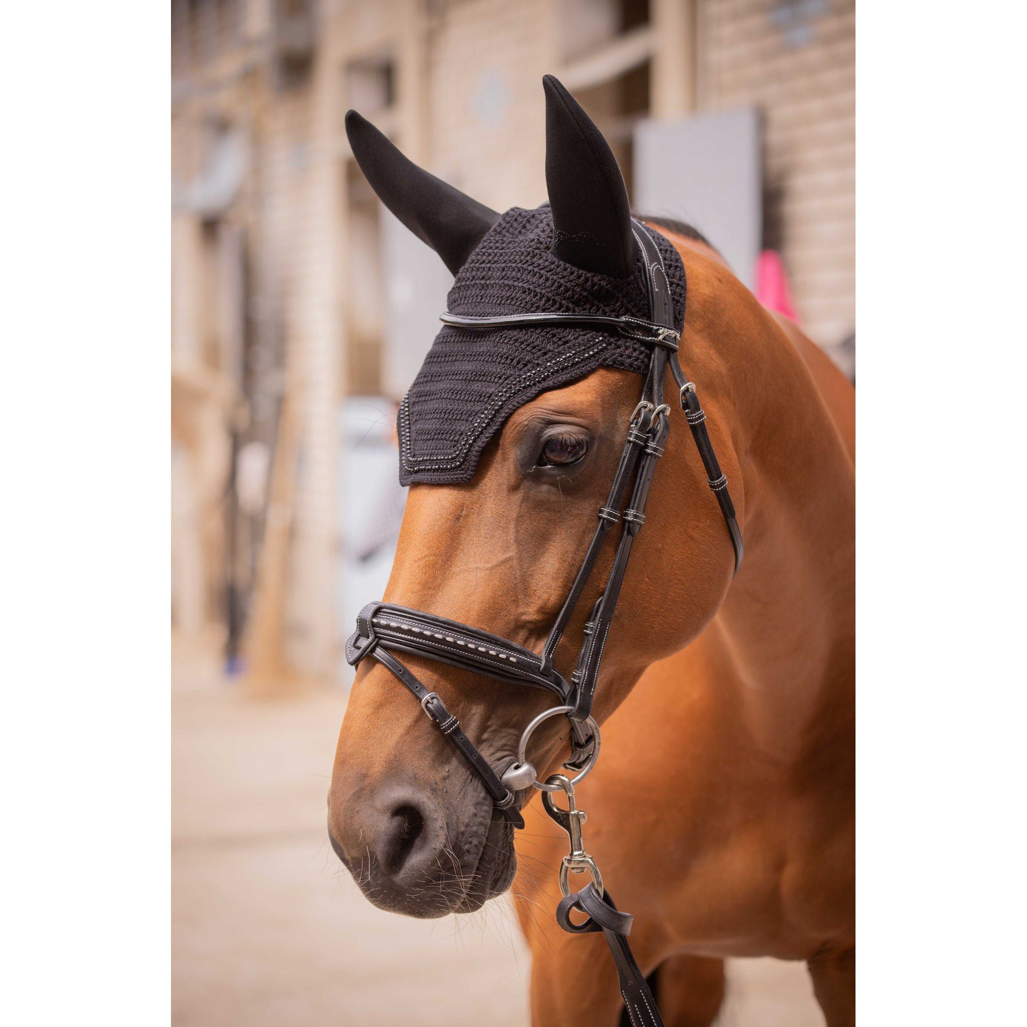 Pénélope Soundless Strass Fly Veil Black 306893002