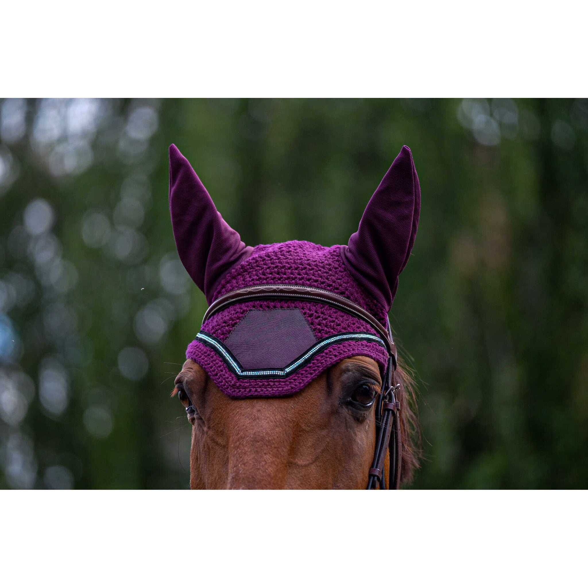 EQUITHÈME Domino Fly Veil Purple - 306975015_ambi_3
