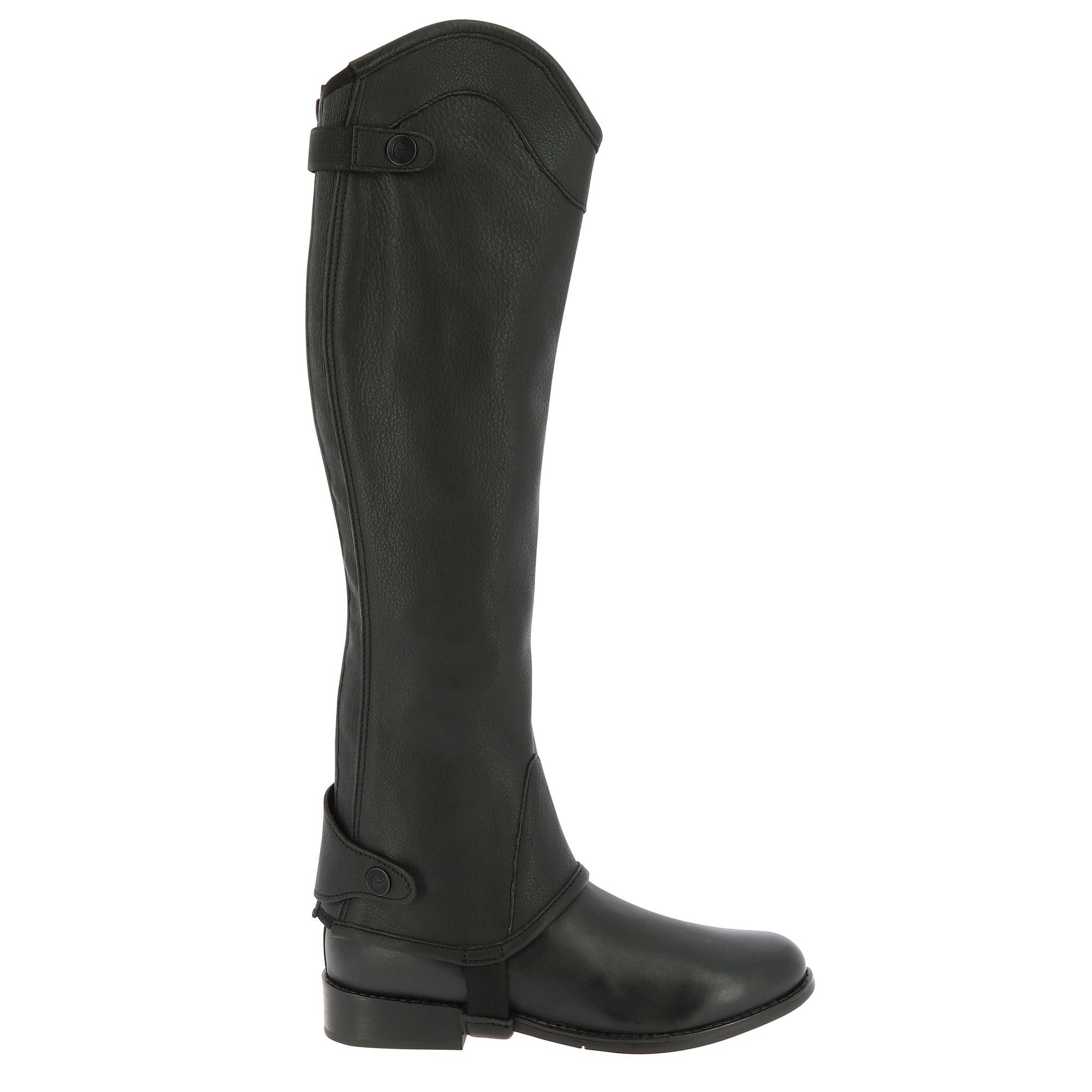 EQUITHÈME Elite half-chaps - Adult Black 913239231