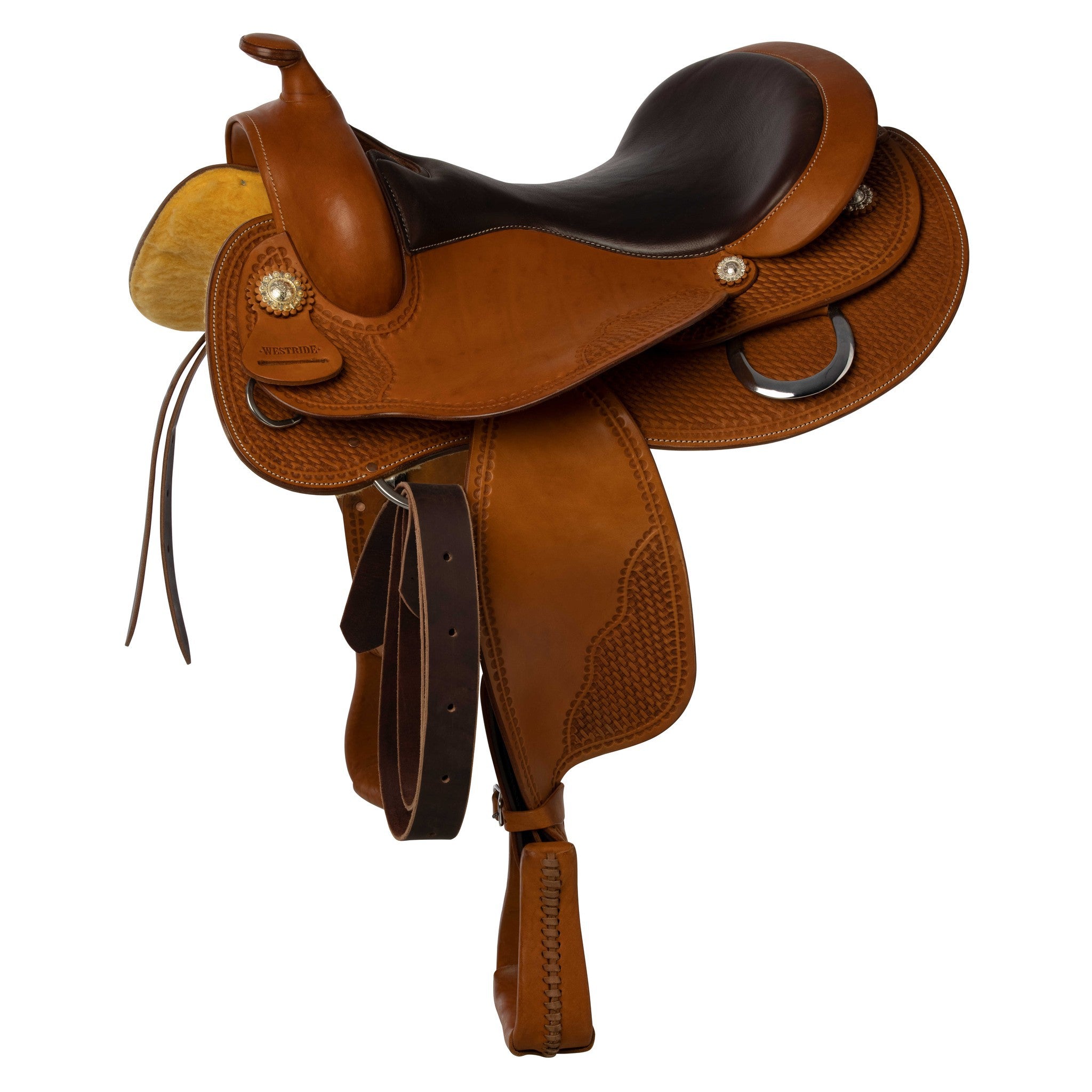 Westride Aurora Saddle by Franck Perret Chestnut 800043016