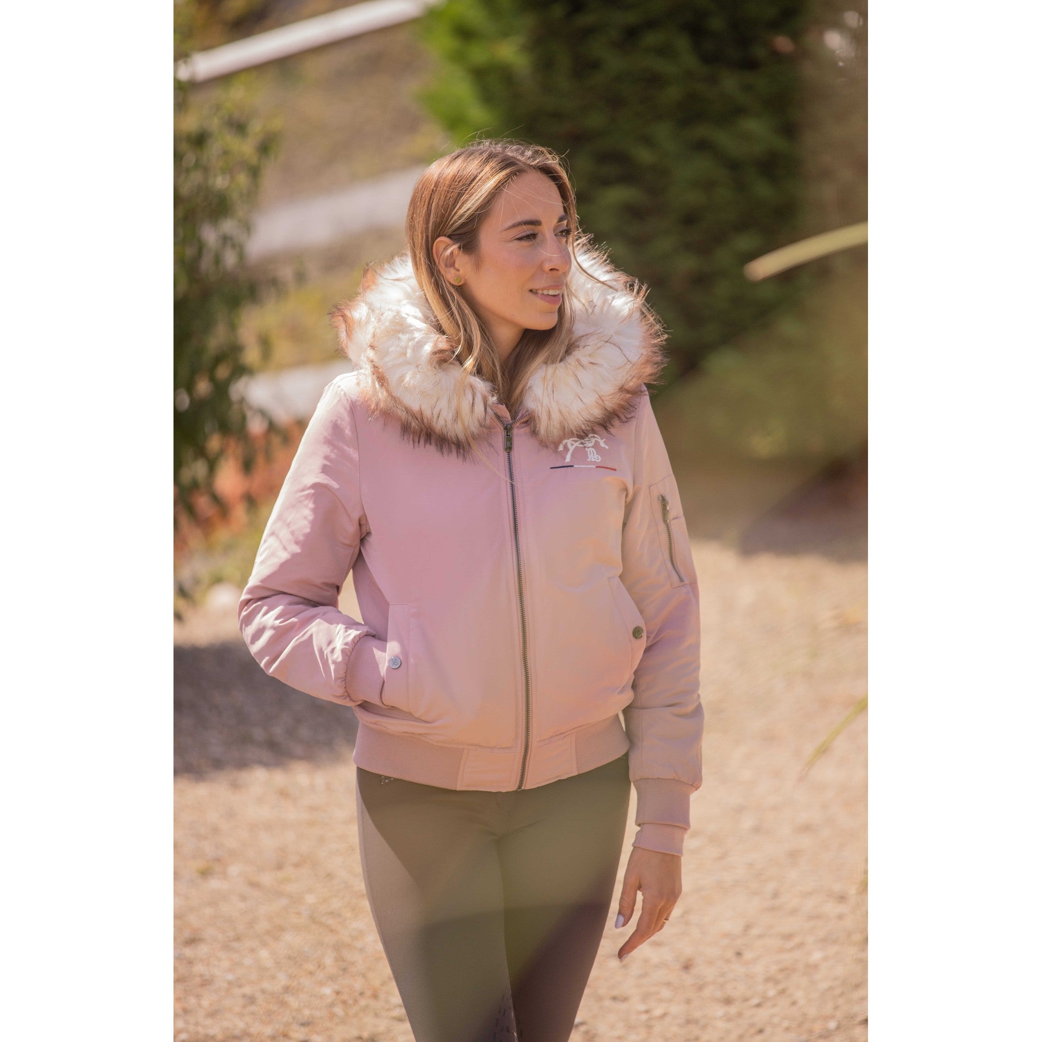 Pénélope Lyon Bombers Jacket - Ladies Light pink 978800132