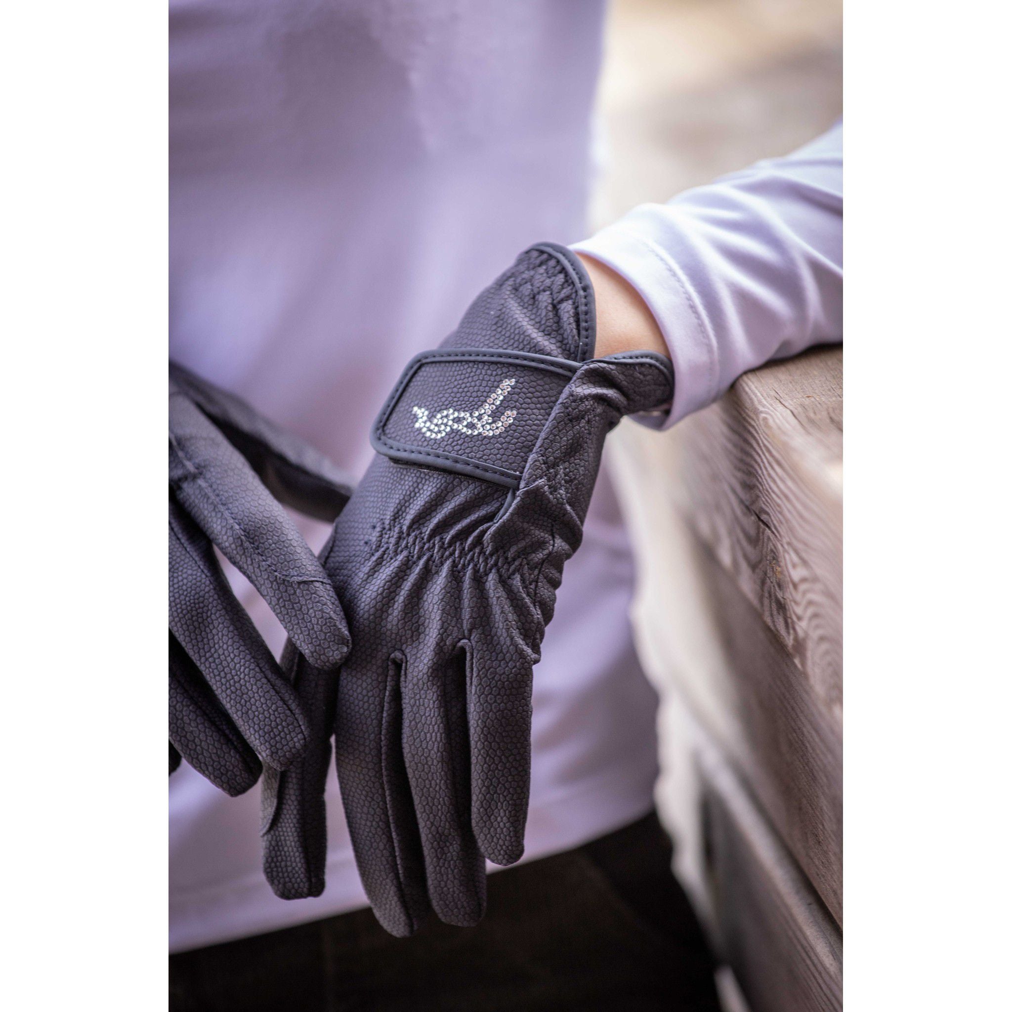 Pénélope Prisma Riding gloves - Ladies Navy blue 930805765