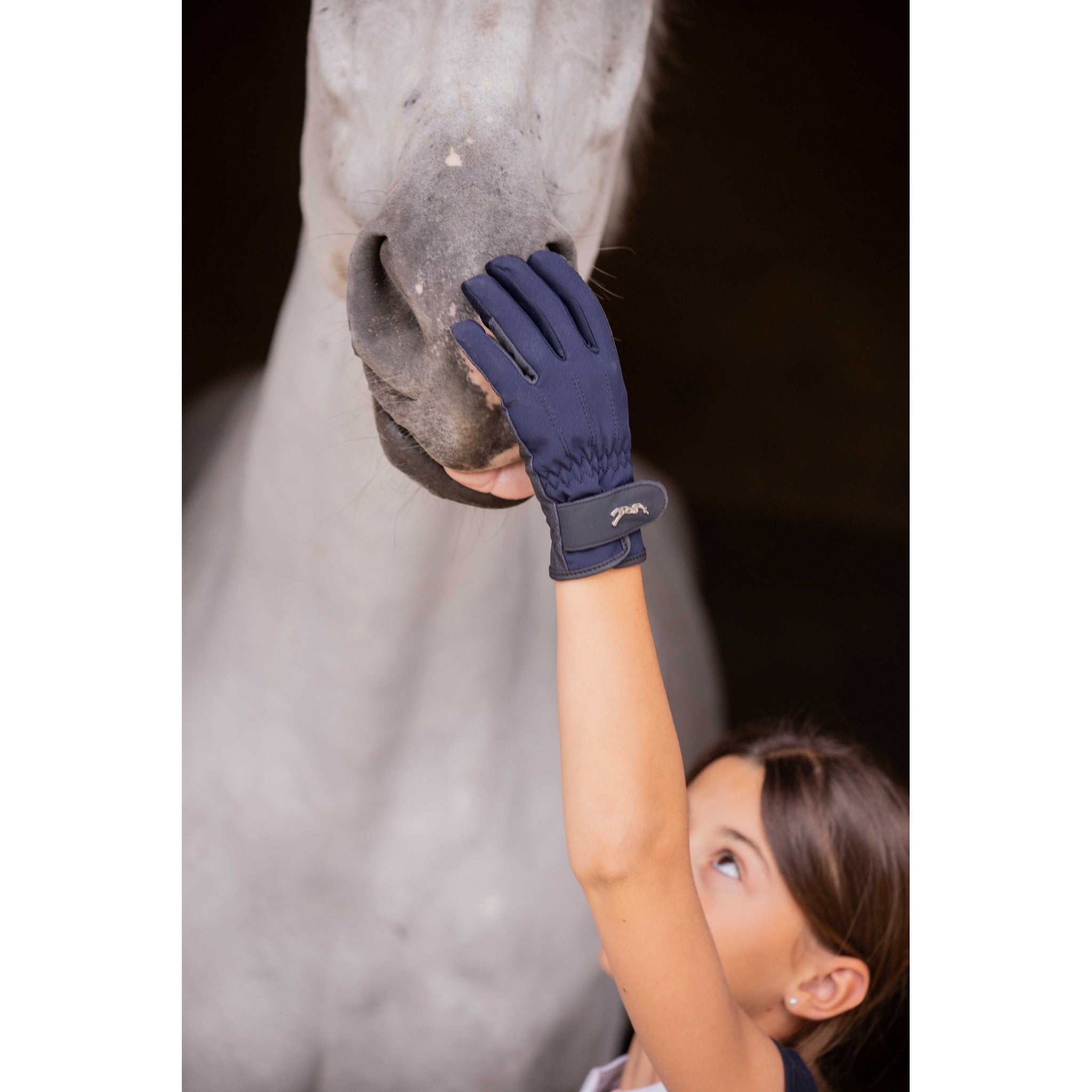 Eden by Pénélope Winter gloves - Children Navy blue 980650755