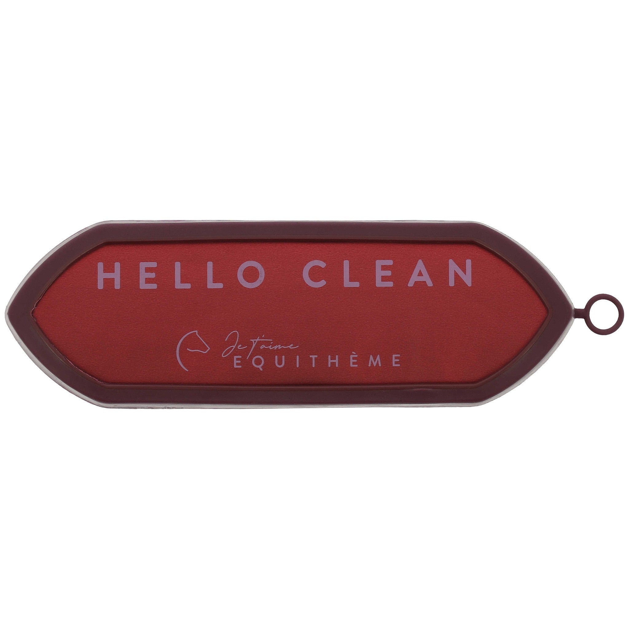 Je t'aime EQUITHÈME Fun Dandy brush Burgundy 311044333