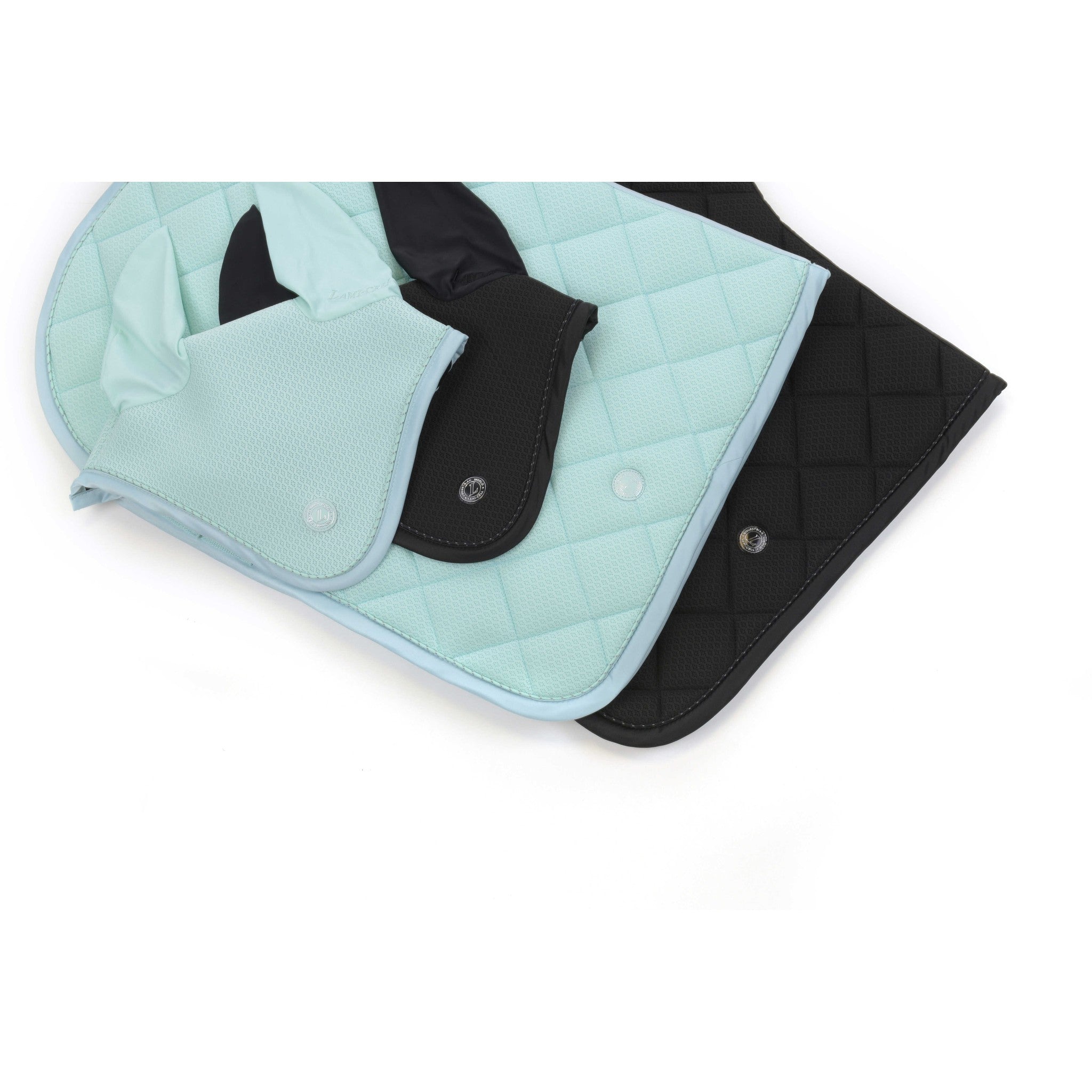 Lami-Cell Gleam All-Purpose Saddle Pad Black - 220032302_compo_1