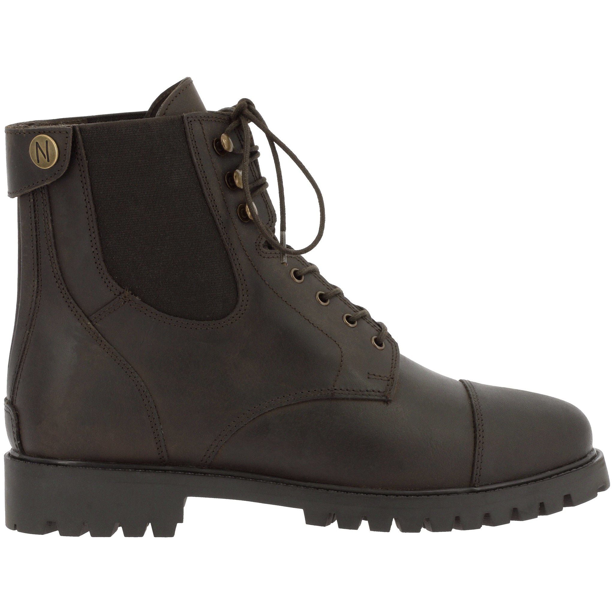 Norton Vauvert Lace-Up + Zip Boots Brown 914115439