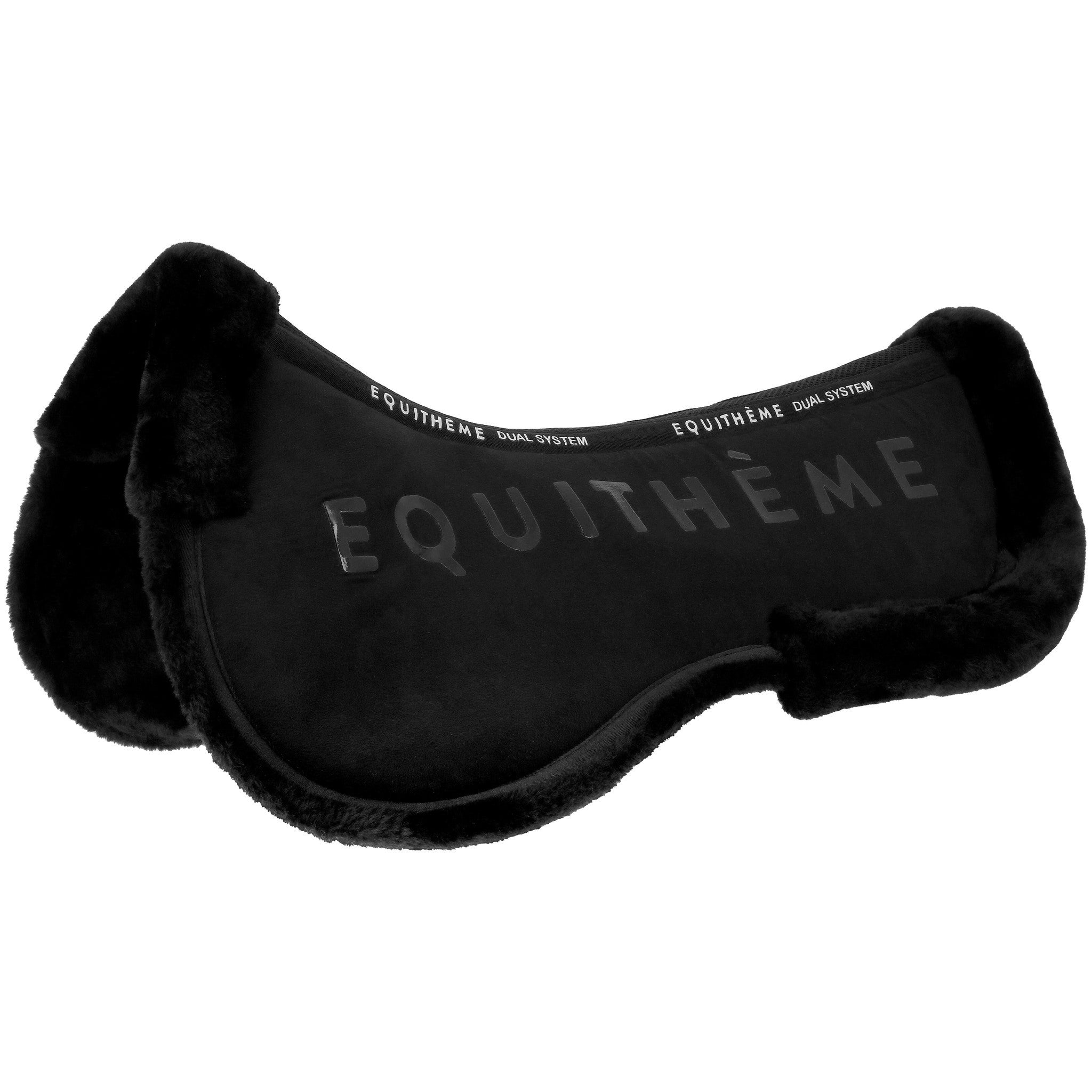EQUITHÈME Dual System Back pad Black 206083002