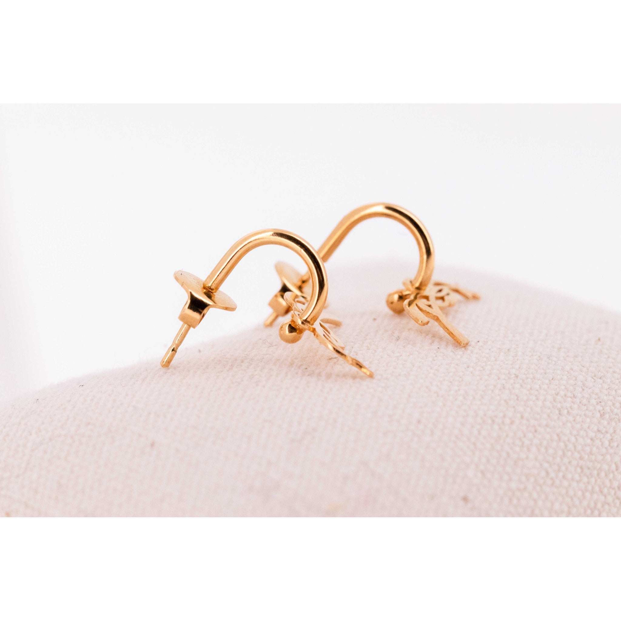 Penelope Leonie Earrings Golden - 902920010_packshot_8