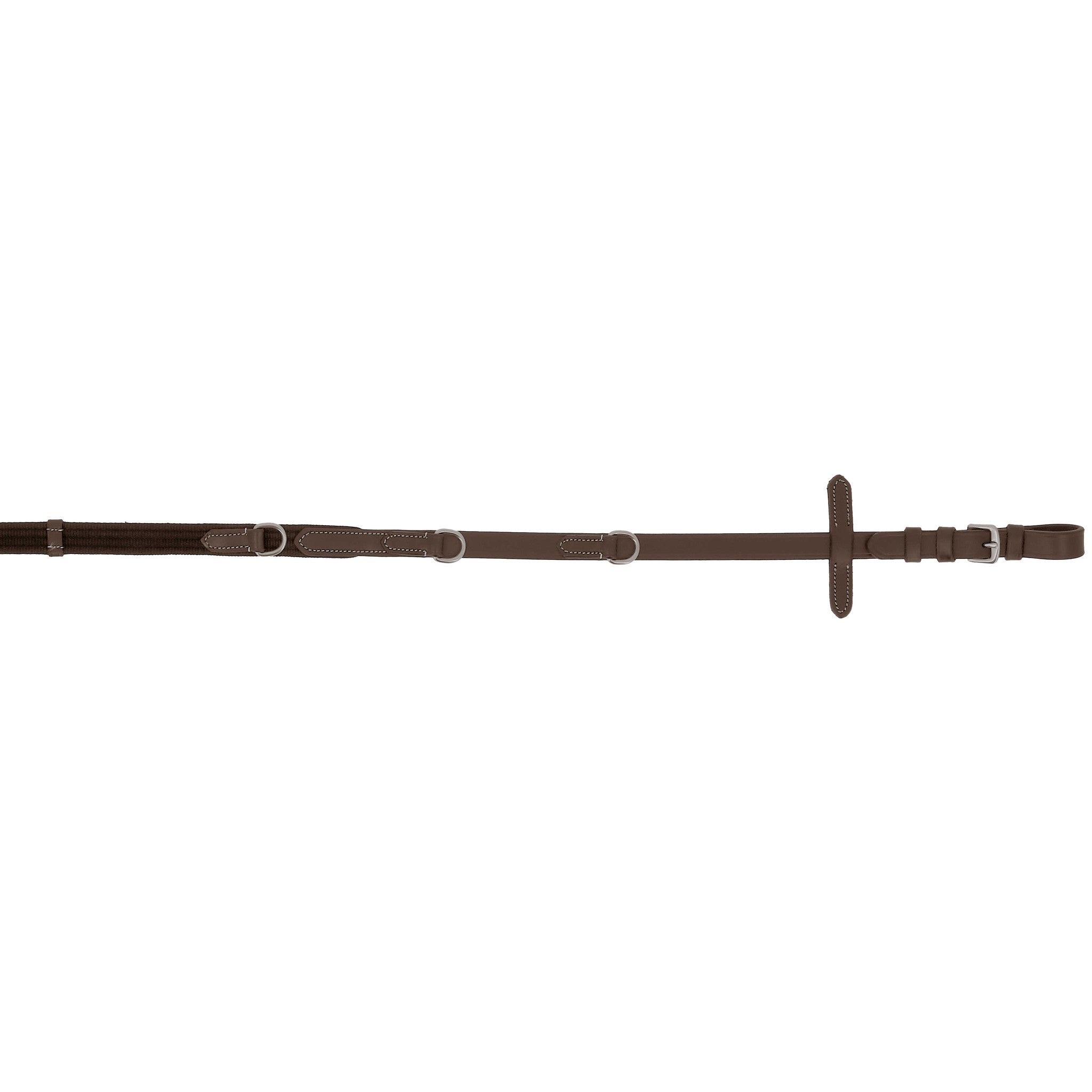 Norton Thiedeman strap reins Havana 305601318