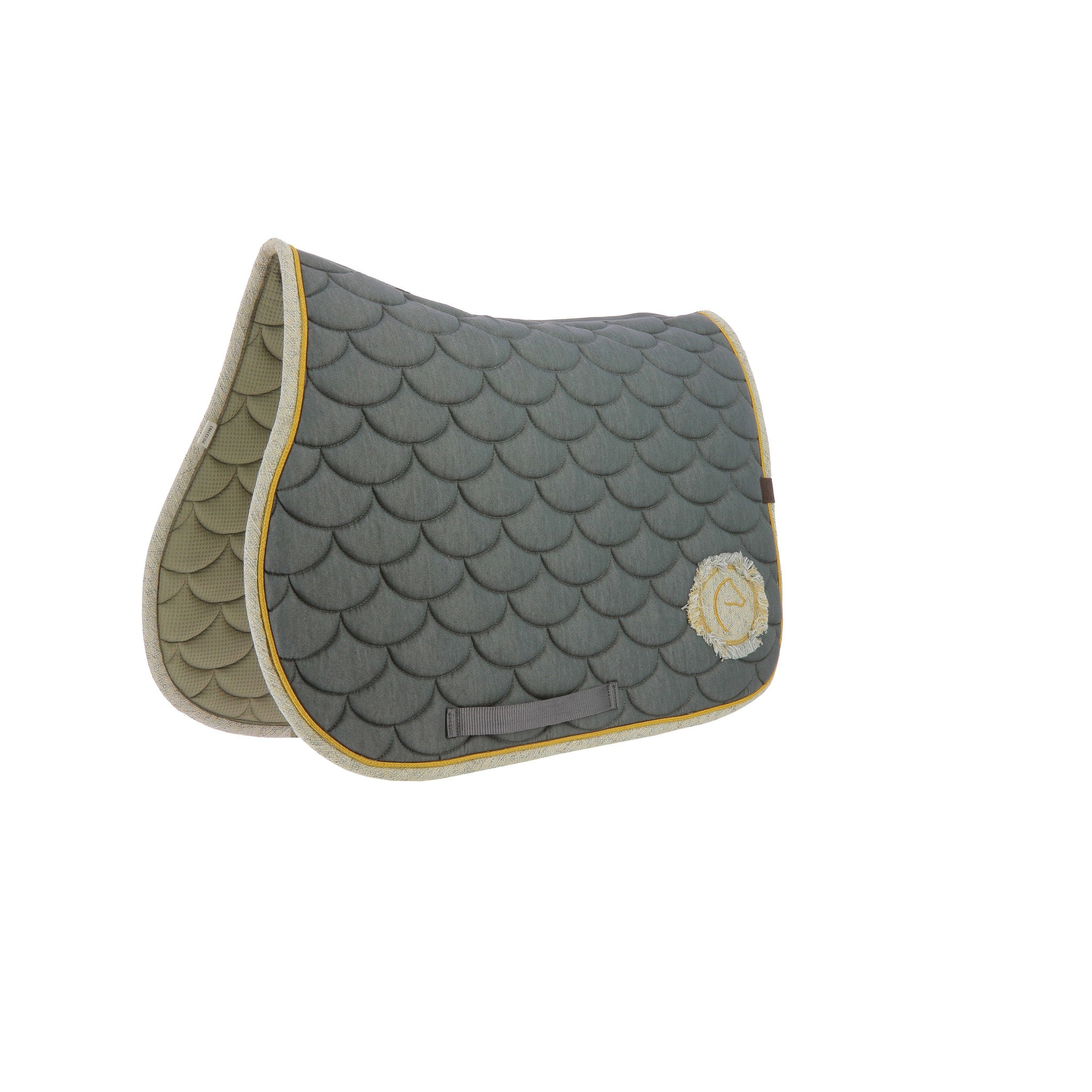 EQUITHÈME Denim All-Purpose Saddle Pad Grey - 204771011_packshot_1
