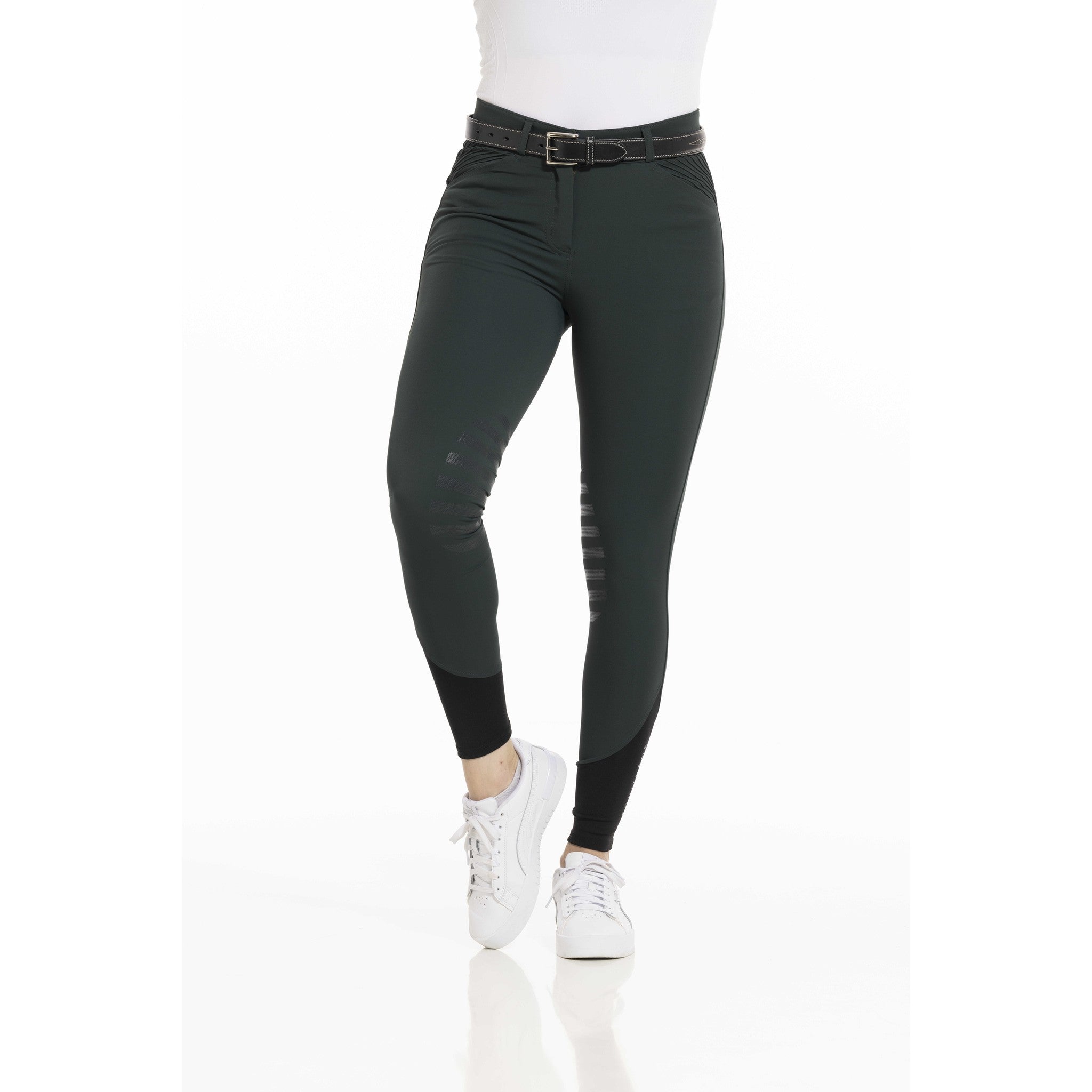 EQUITHÈME Joséphine Riding Pants - Women - Dark green - 979460936_packshot_5