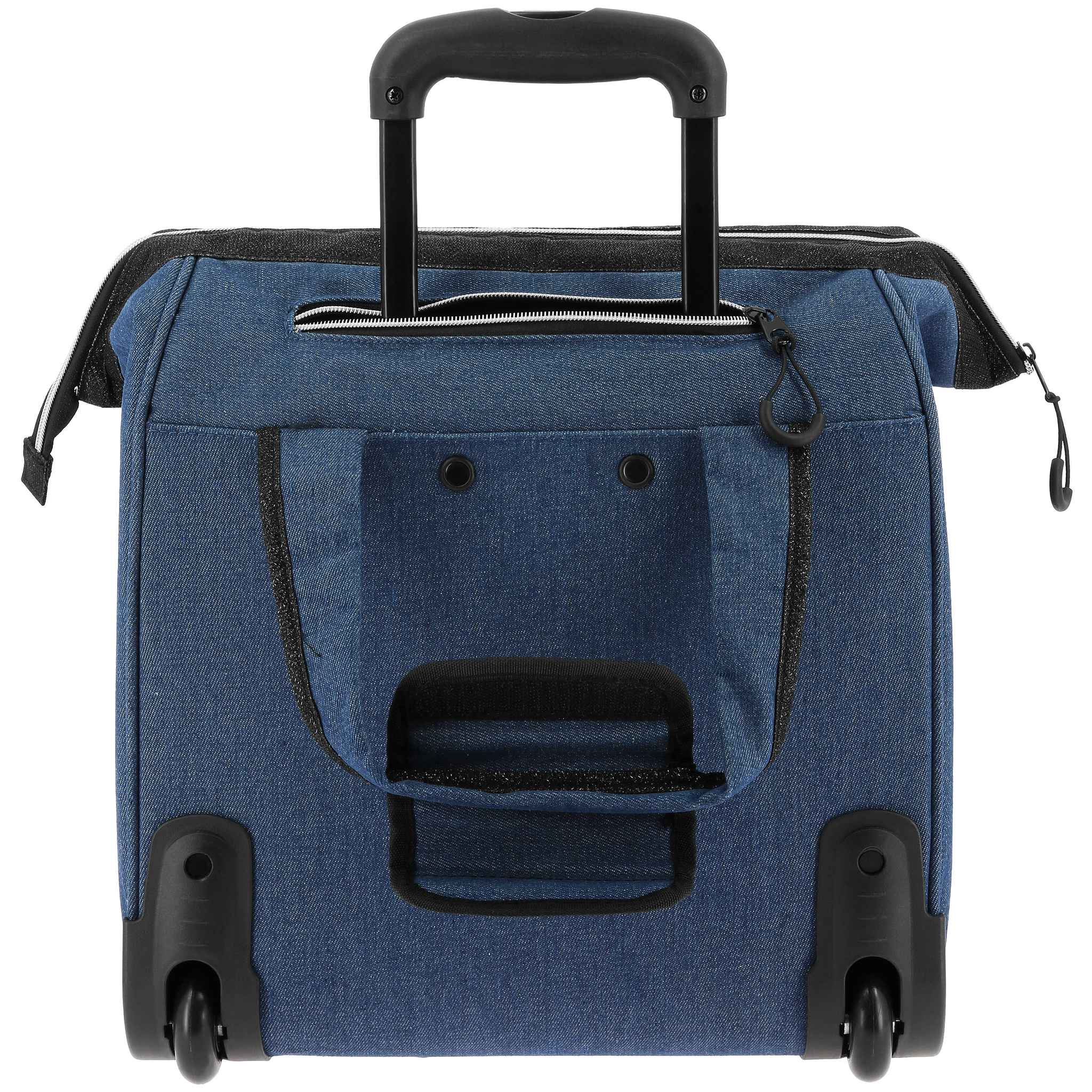 EQUITHÈME "I Love You" Grooming Bag with Wheels Denim - 700018019_packshot_3