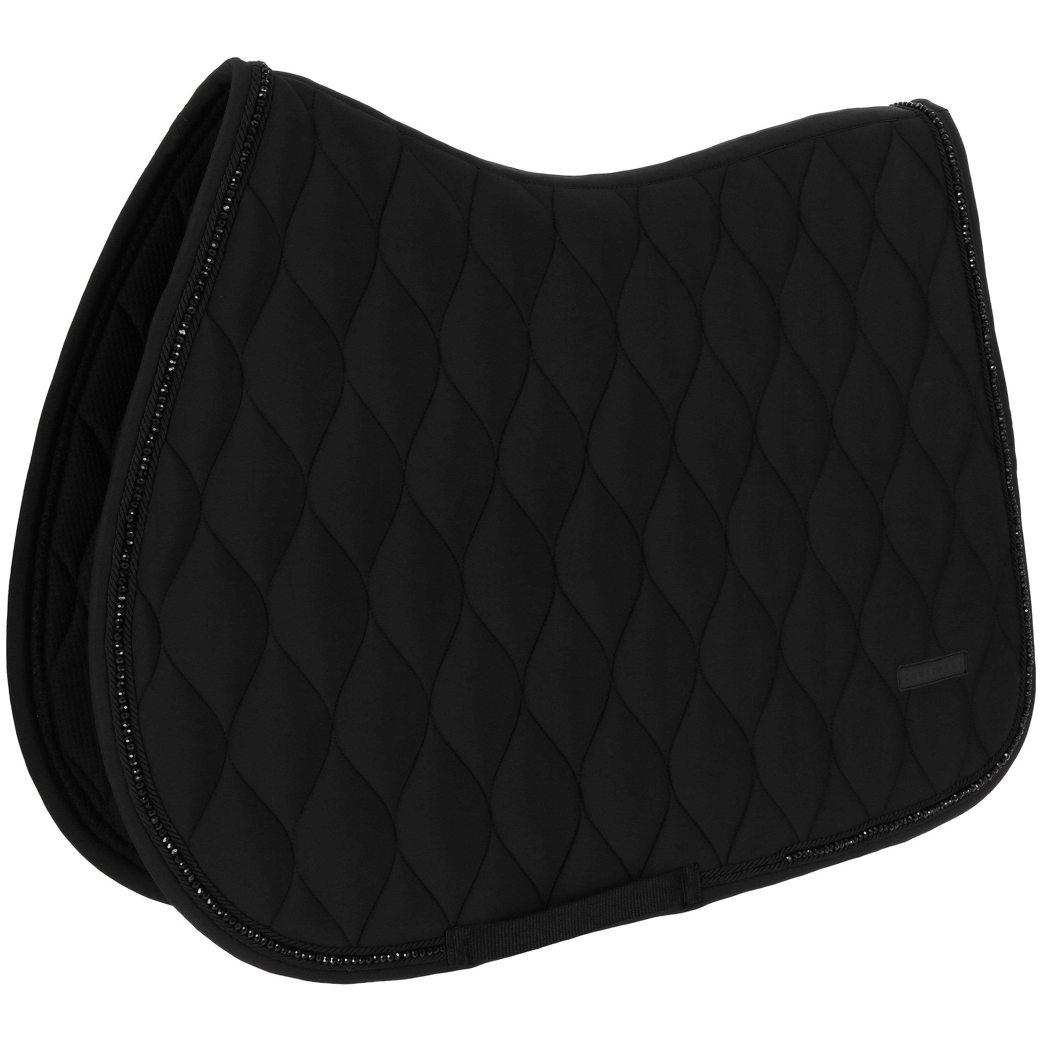 EQUITHÈME Pearl All-Purpose Saddle Pad Black - 204020002_packshot_1