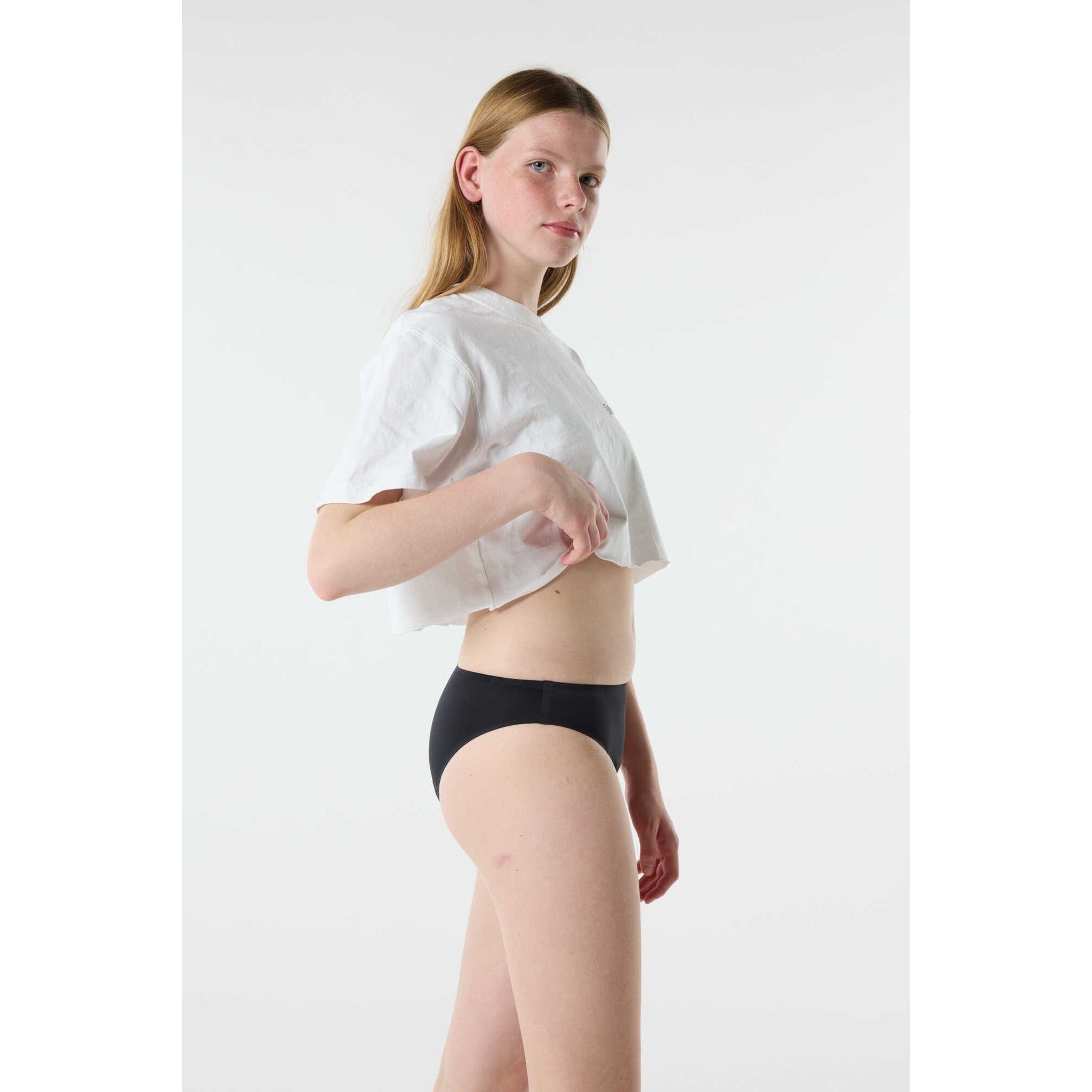 SMOON Artemis Heavy Flow Menstrual Panty - Kids Black - 983200022_ambi_2
