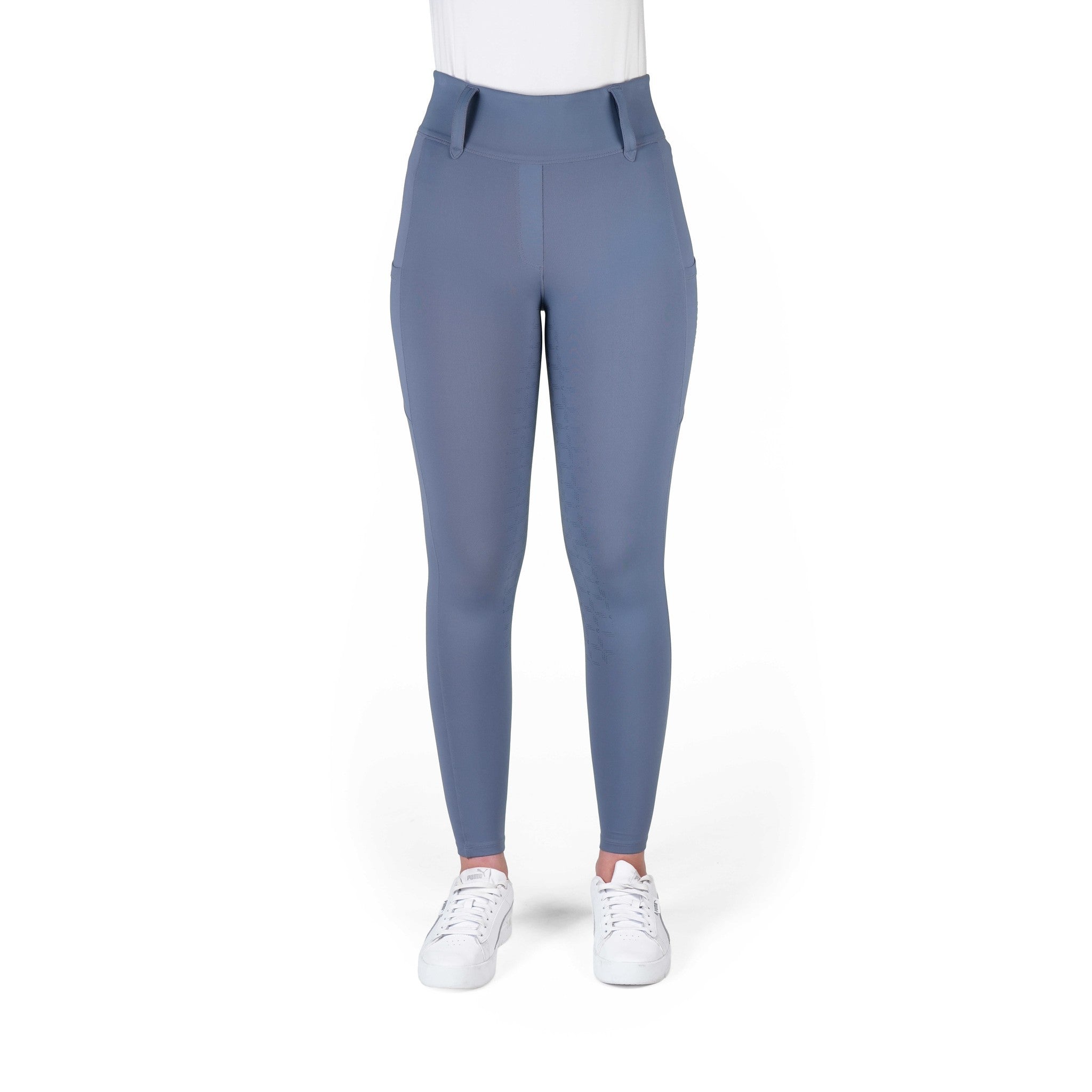 EQUITHÈME Alizé Full-Seat Leggings - Ladies Grey 979167836