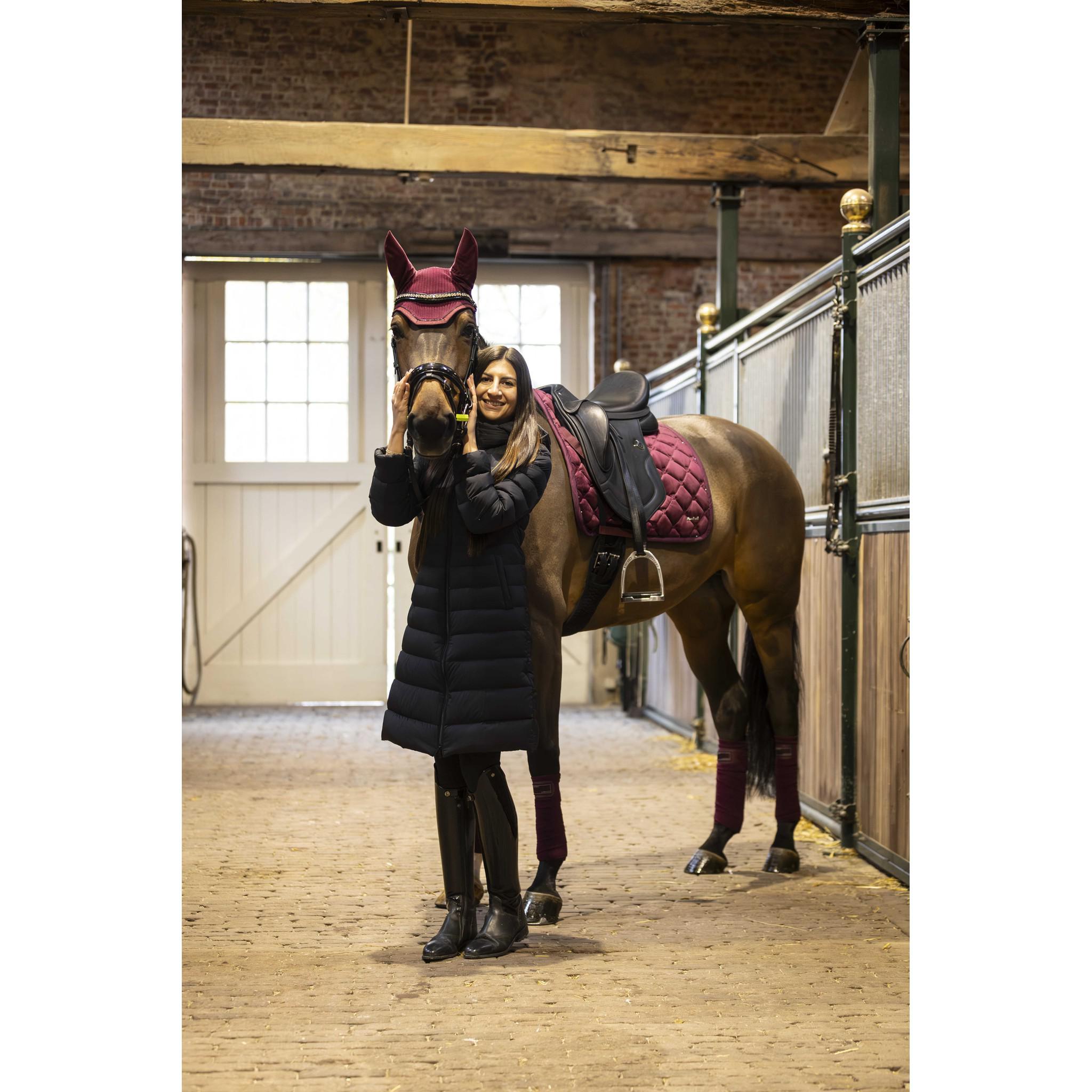 Lami-Cell Galaxy Velvet Saddle Pad - All purpose Burgundy 220033333