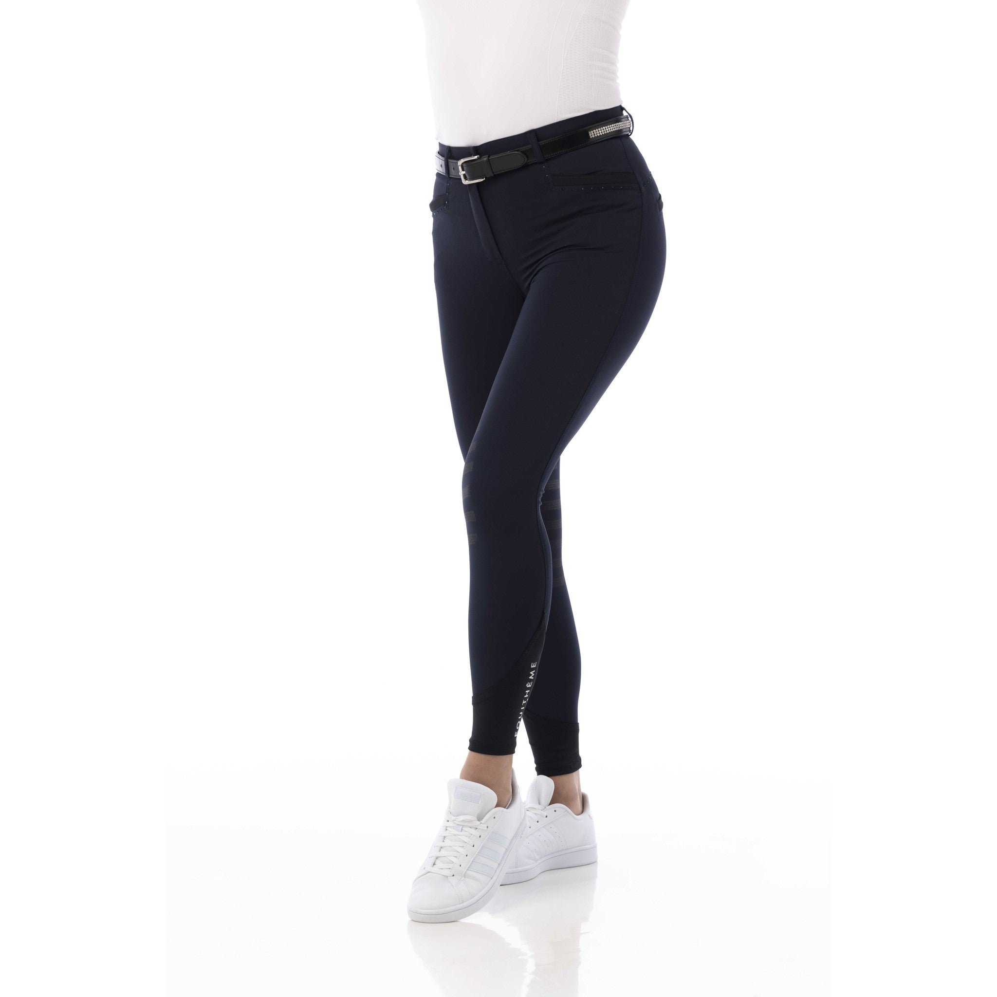 EQUITHÈME Safir Breeches - Ladies Navy blue/black 979357736
