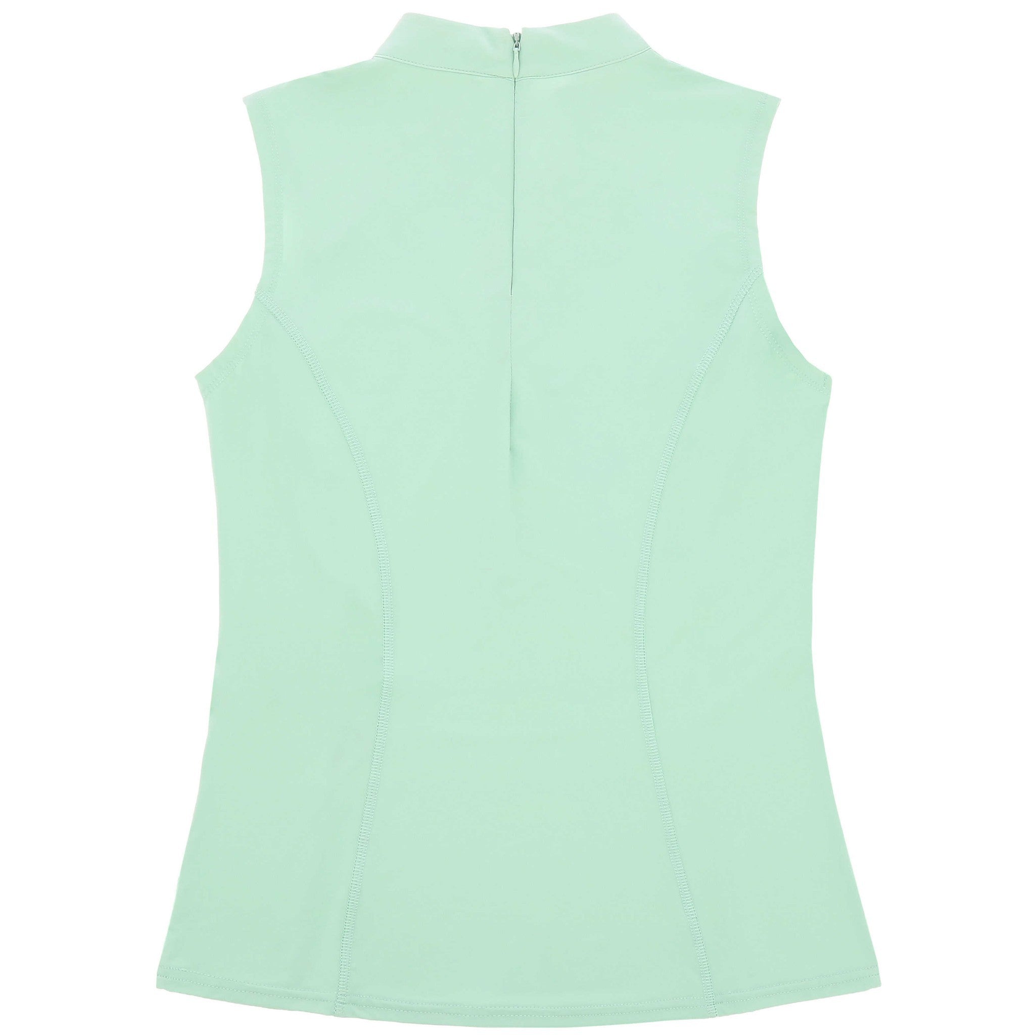 Sleeveless “Je t’aime” T-shirt EQUITHÈME – Carla Mint/green 963107182