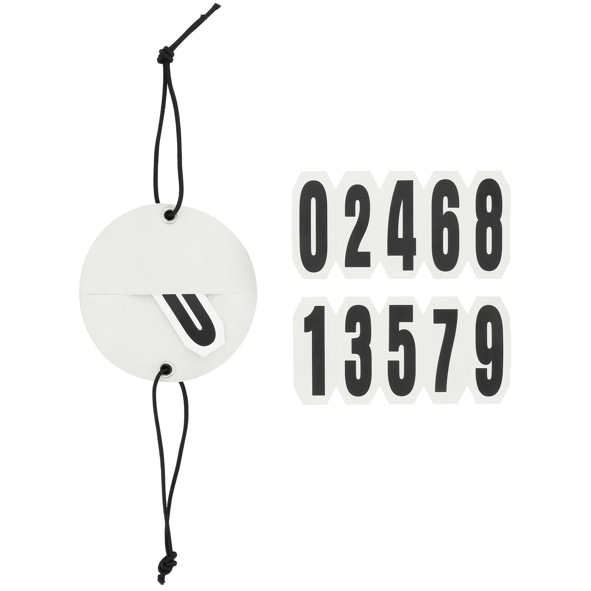 EQUITHÈME Glitter Starting Number Silvery 904168001