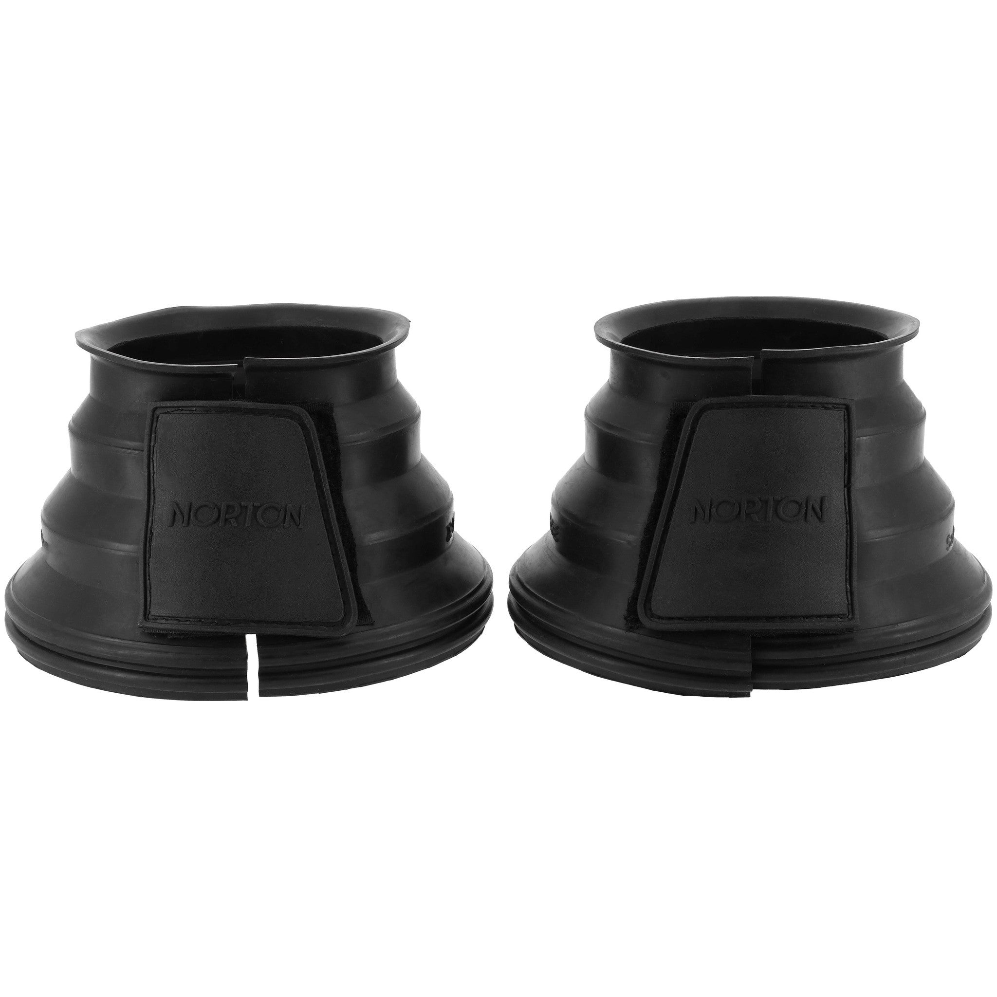 NORTON Zigzag Overreach Boots - Natural Rubber with Velcro Black 545203002