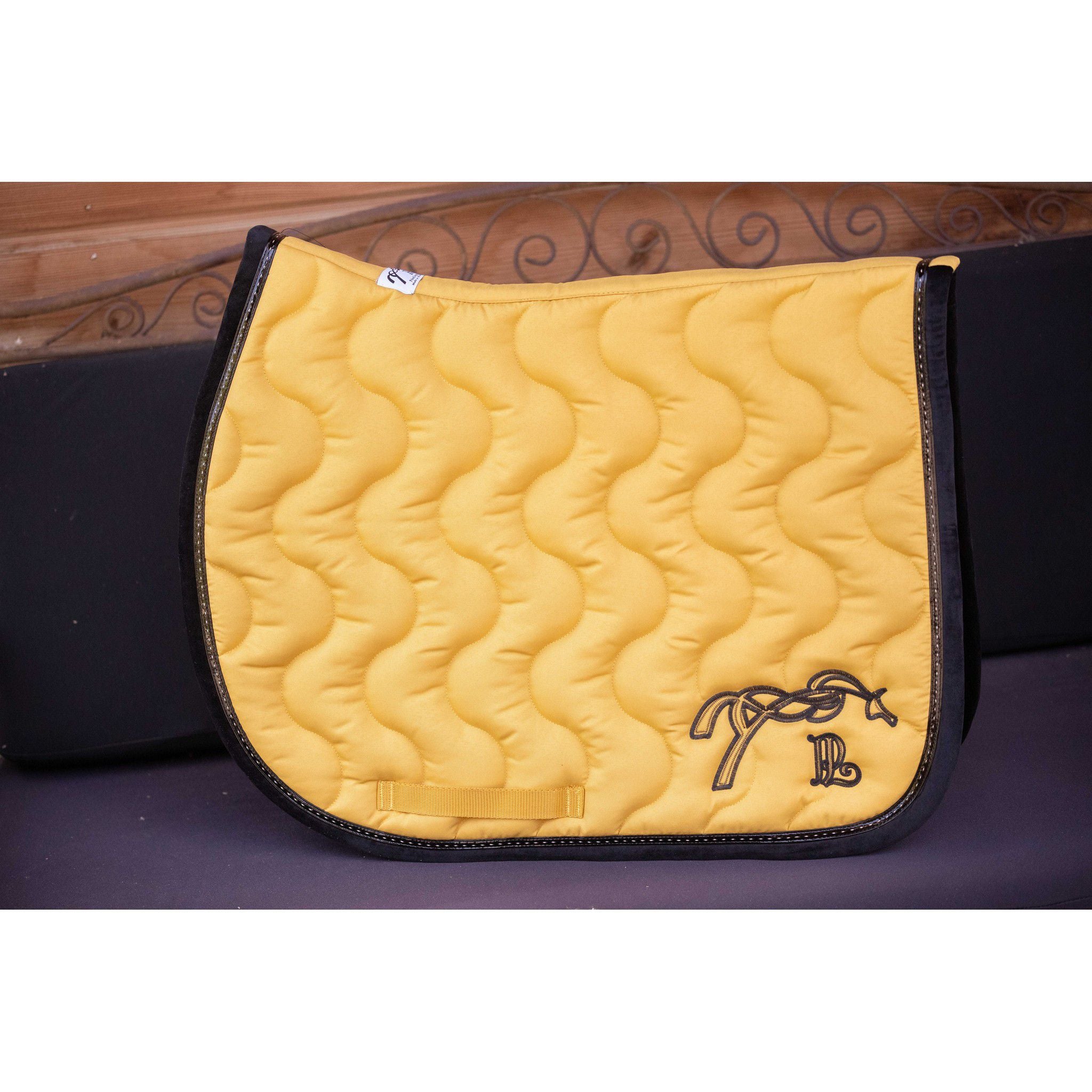 Pénélope Team Saddle Pad - All purpose Yellow/black 204801262